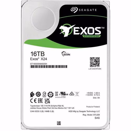 SEAGATE Exos X24 ST16000NM005H 16TB SAS