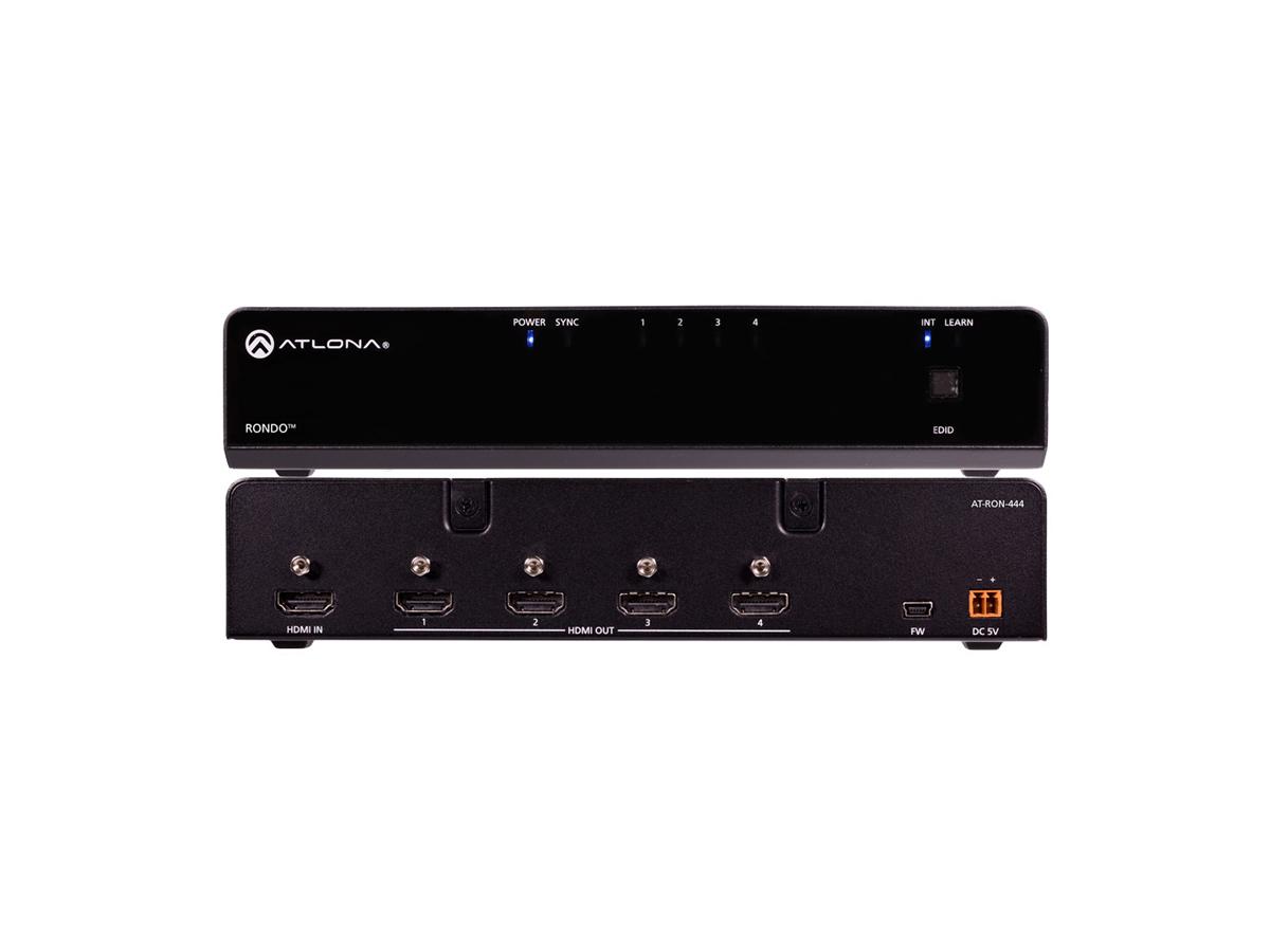 ATLONA ULTRA HIGH DATA RATE 1X4 HDMI DISTRIBUTION AMPLIFIER