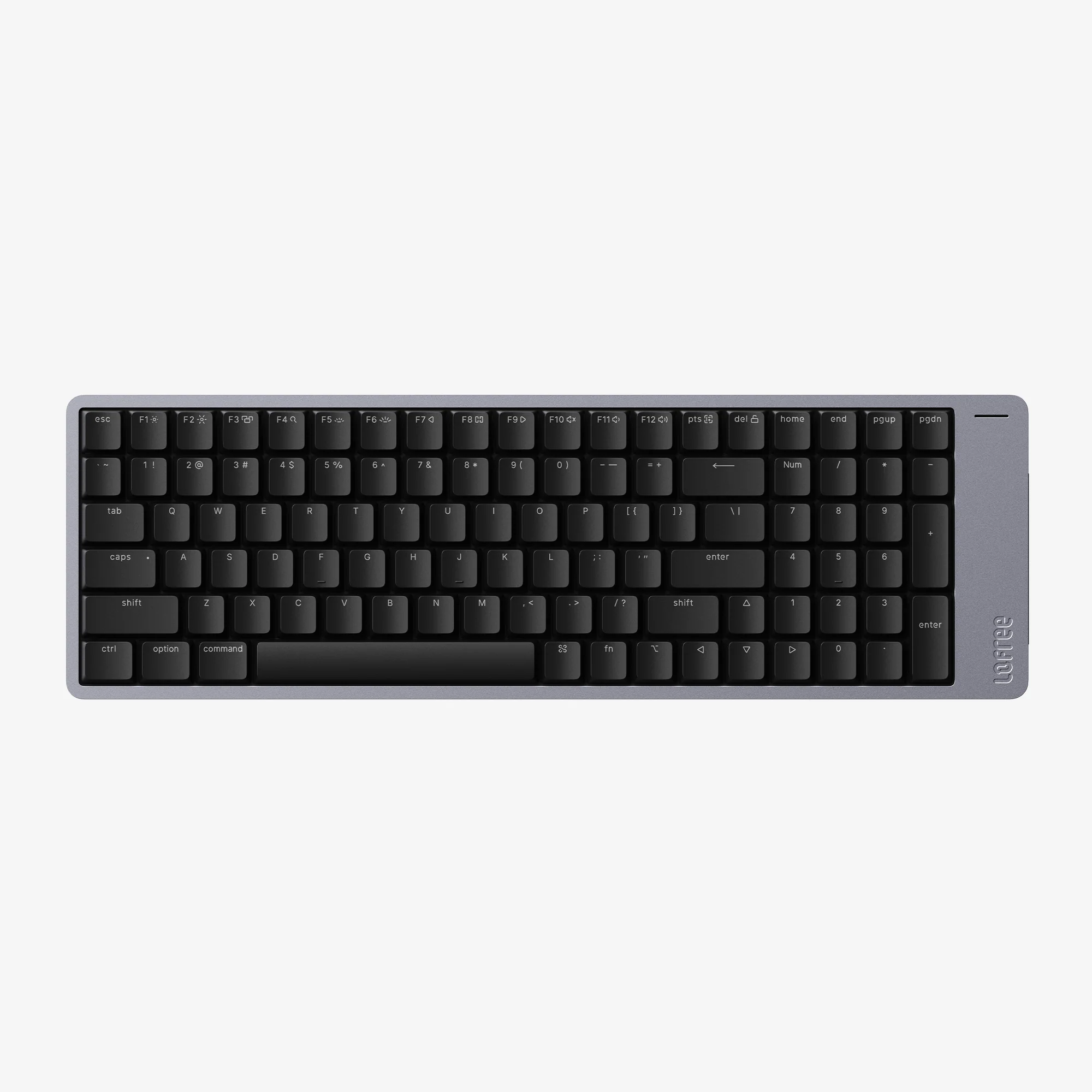 Flow2 clavier mécanique à profil bas, espace gris