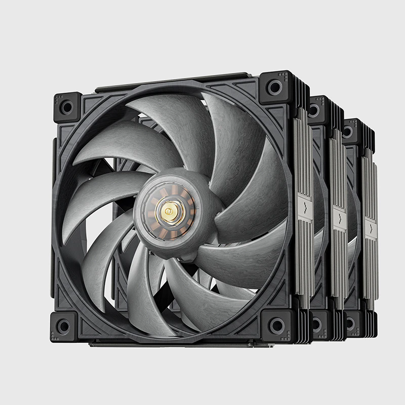 Sudokoo MACH120 120mm Regular Case Fan 3-Pack Black