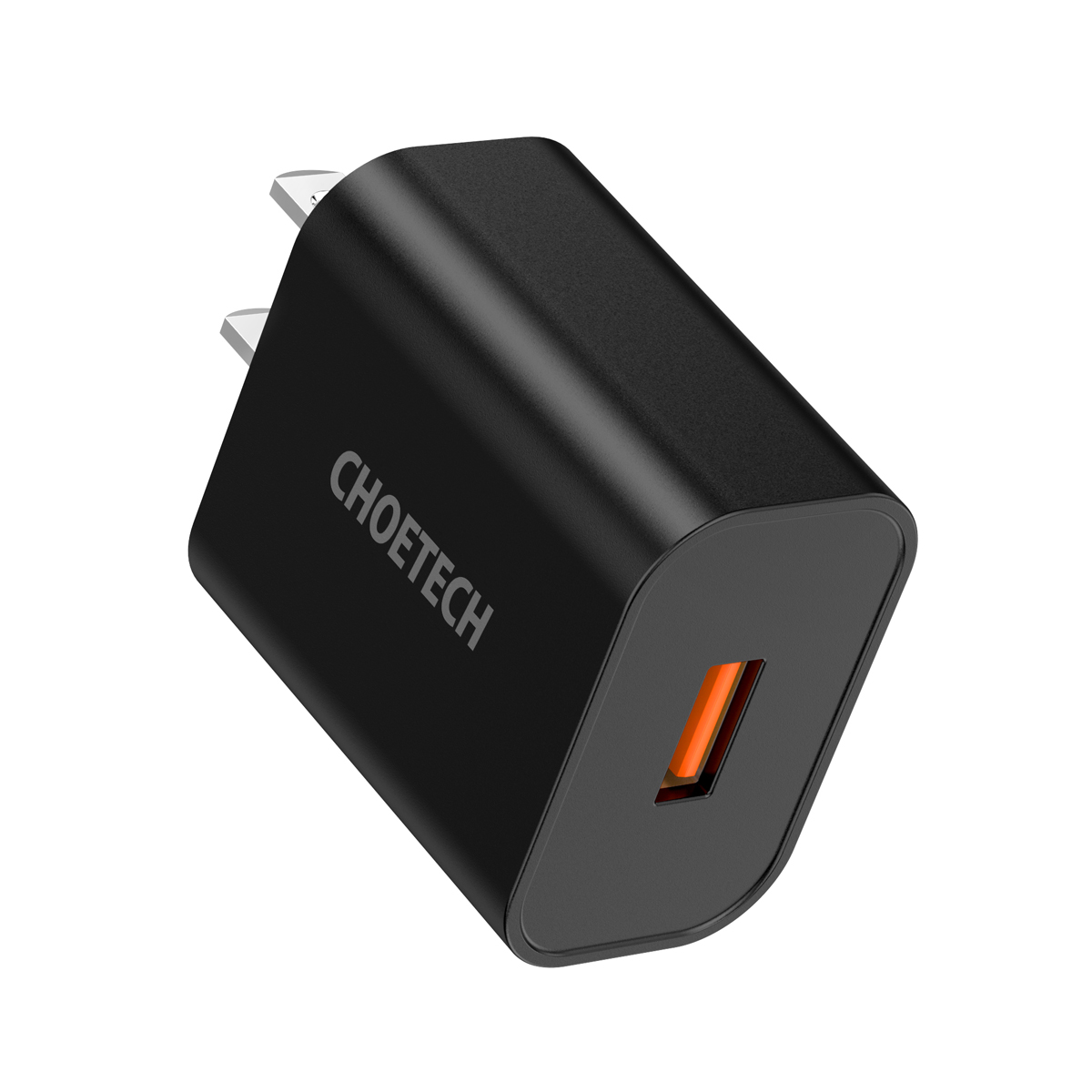 Choetech Chargeur mural rapide USB-A QC3.0 18W