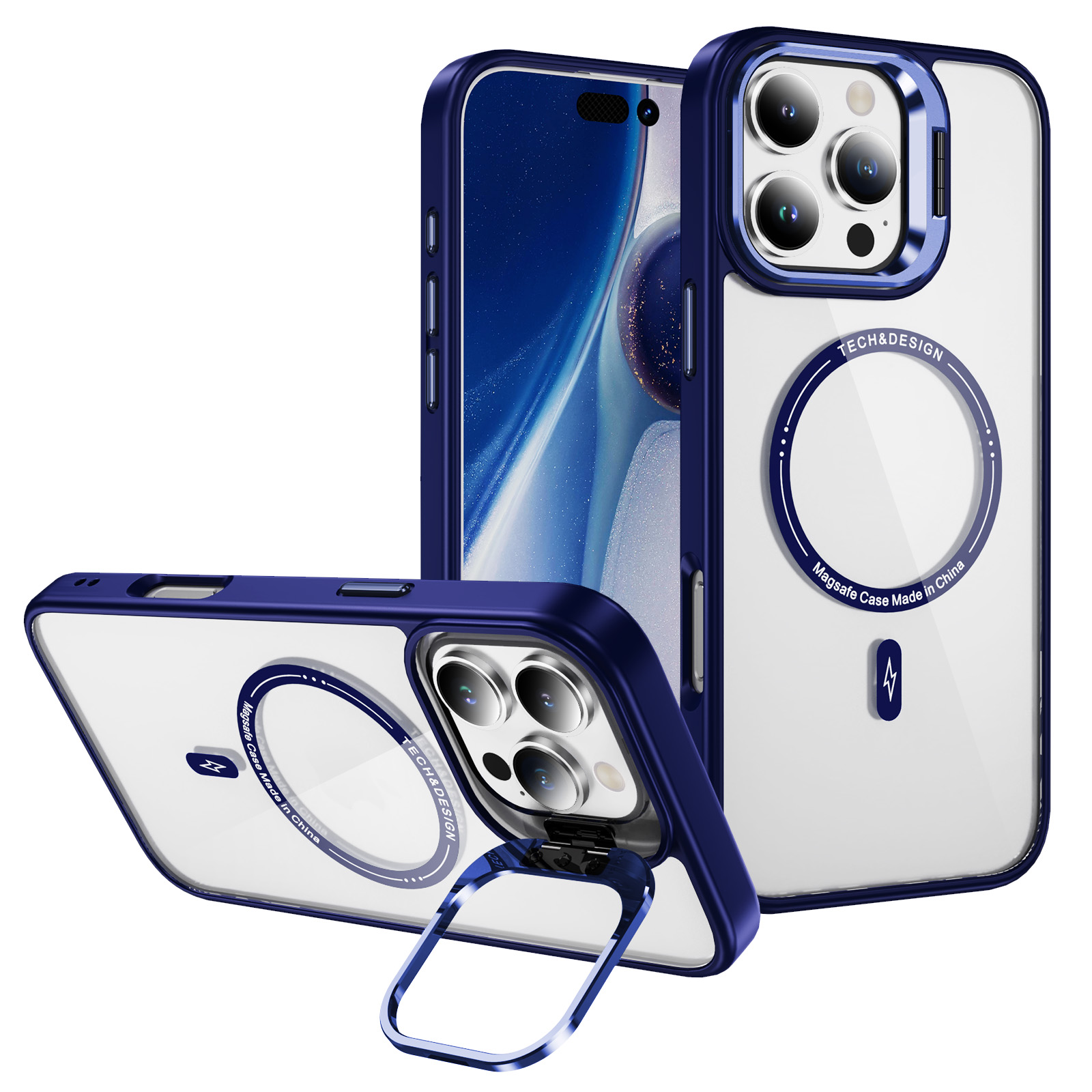 VMAX Magsafe With Metal Camera Holder Case for iPhone 16 Pro
