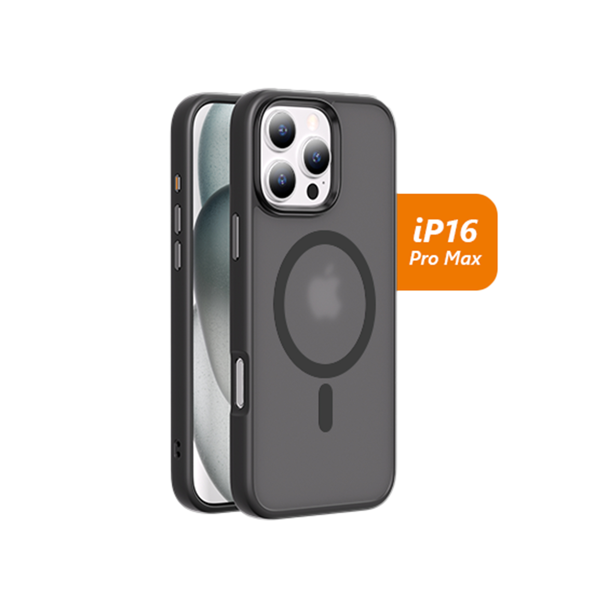 VMAX Magsafe Soft Feeling Case for iPhone 16 Pro Max, Black(Open Box)