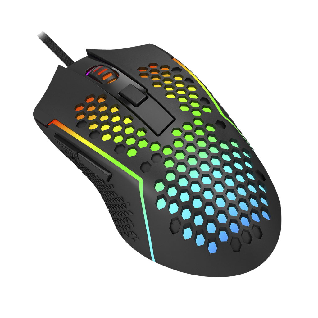 Redragon M987-K Wired Honeycomb Gaming Mouse with 12,400DPI