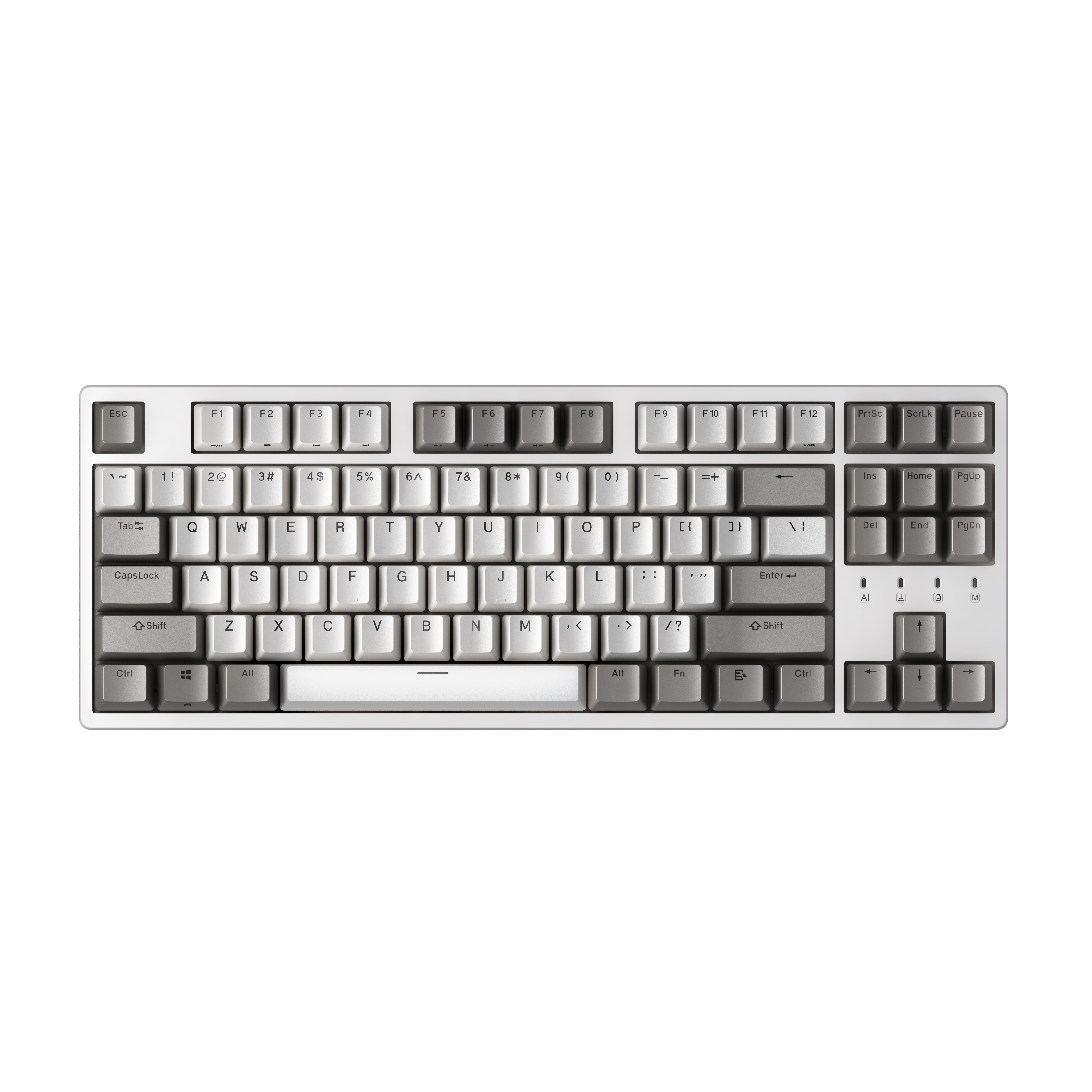 Durgod K320 TAURUS Natural White 87 Key Compact Mechanical Keyboard