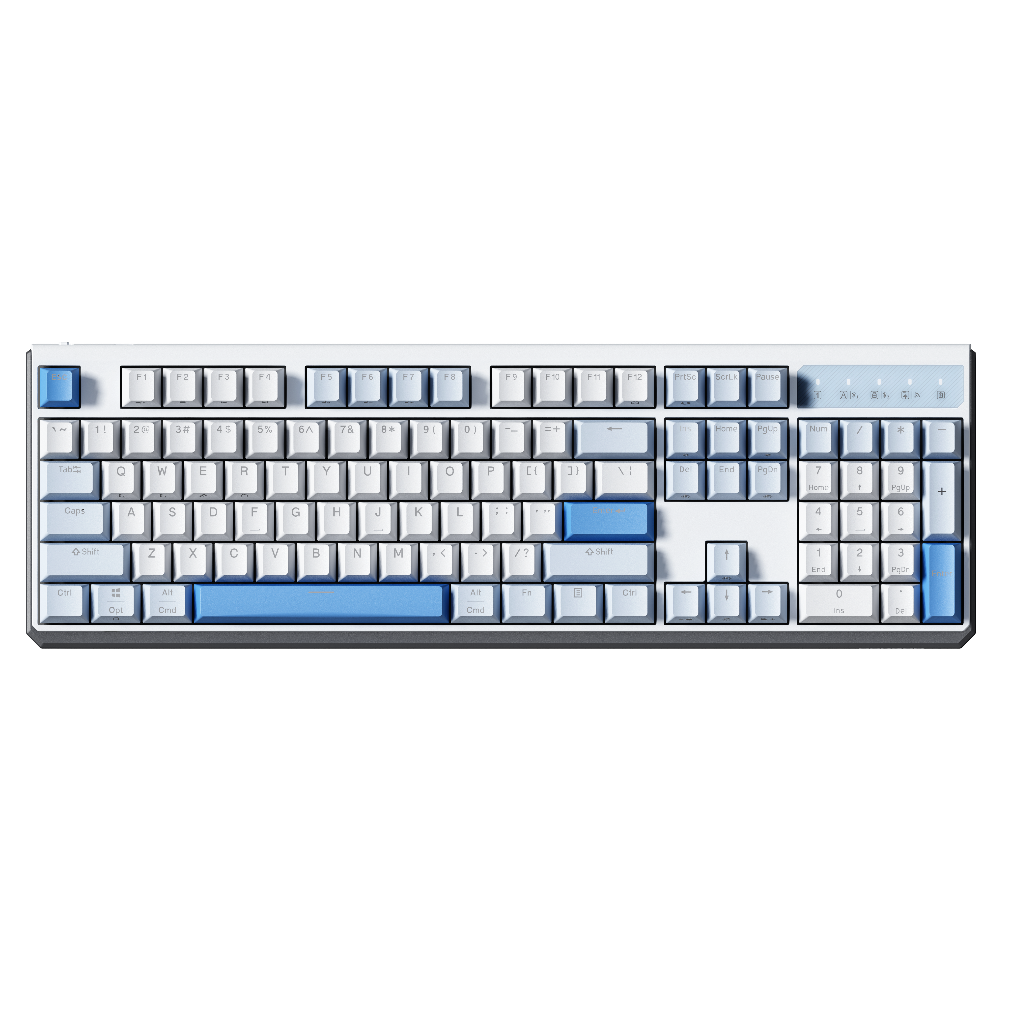 Durgod K610W Corona 3-mode Win/Mac Mechanical Keyboard 104 Key(Open Box)