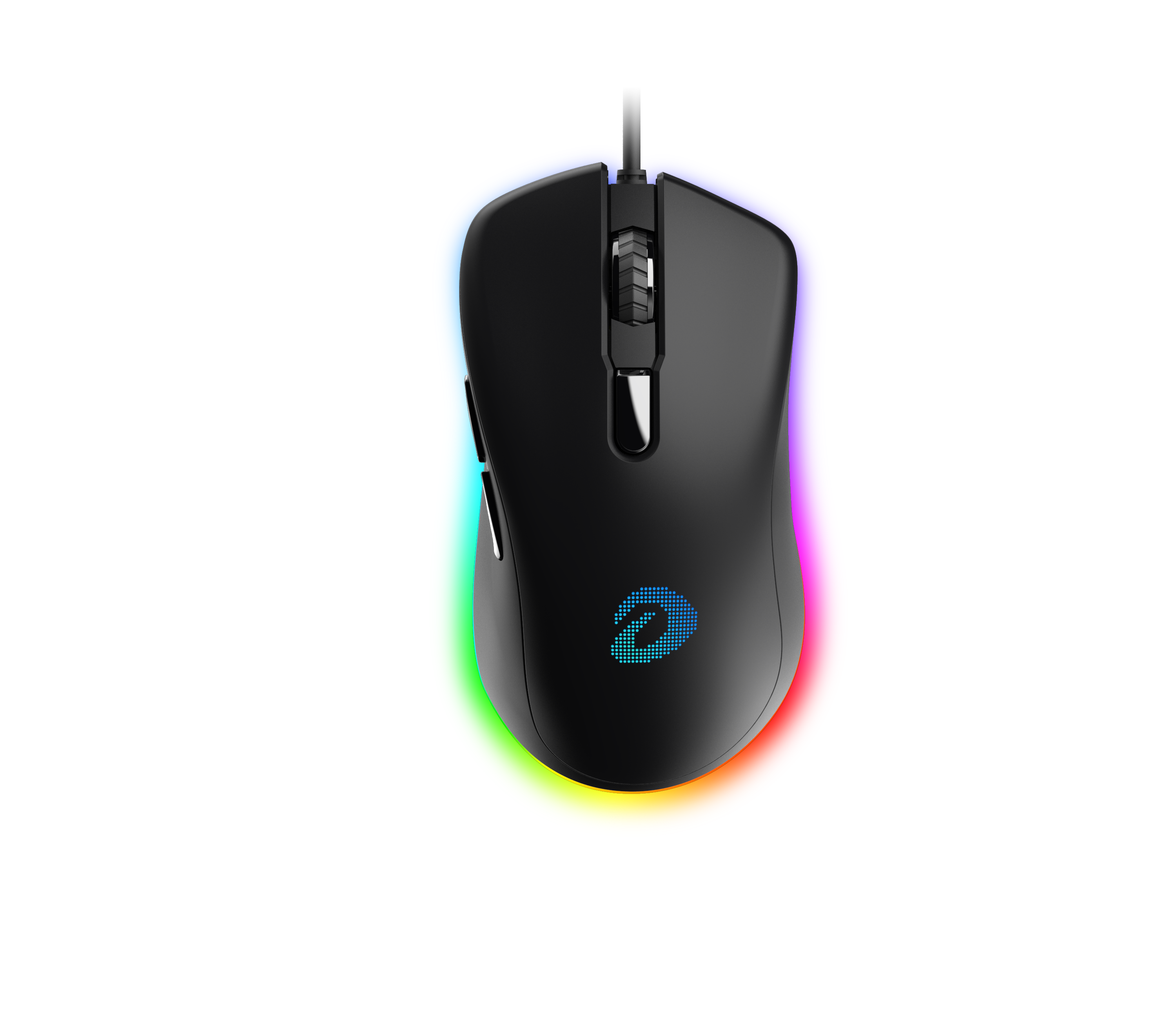 DAREU EM908 Wired RGB Gaming Mouse 6 Programmable Buttons 10000DPI