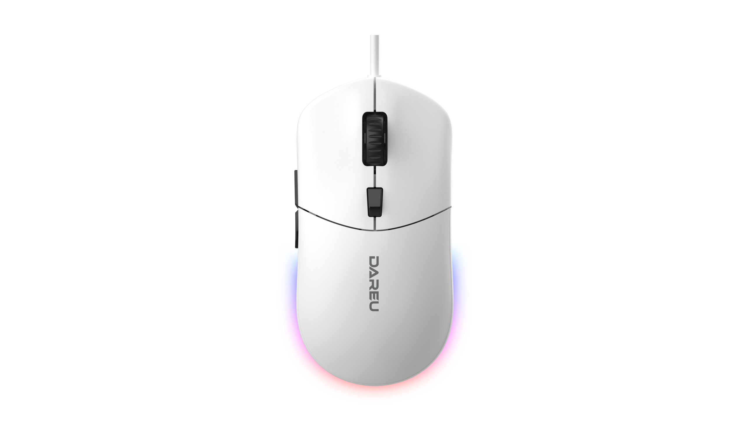 DAREU LM121 Wired RGB Mouse with Silent Switch 6400DPI White