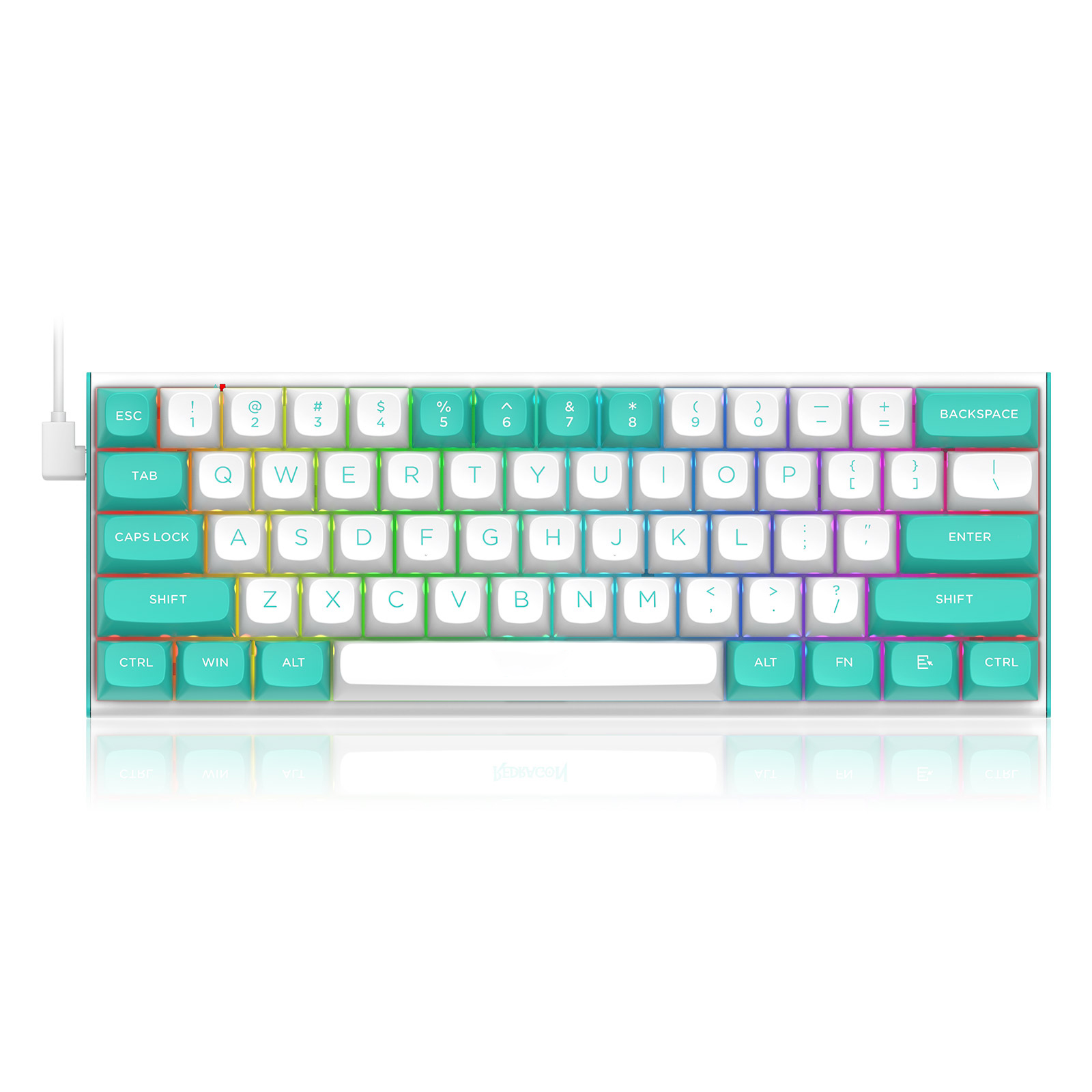 Redragon Fidd 8K Polling Rate Rapid Trigger Magnetic Switch  RGB Gaming Keyboard