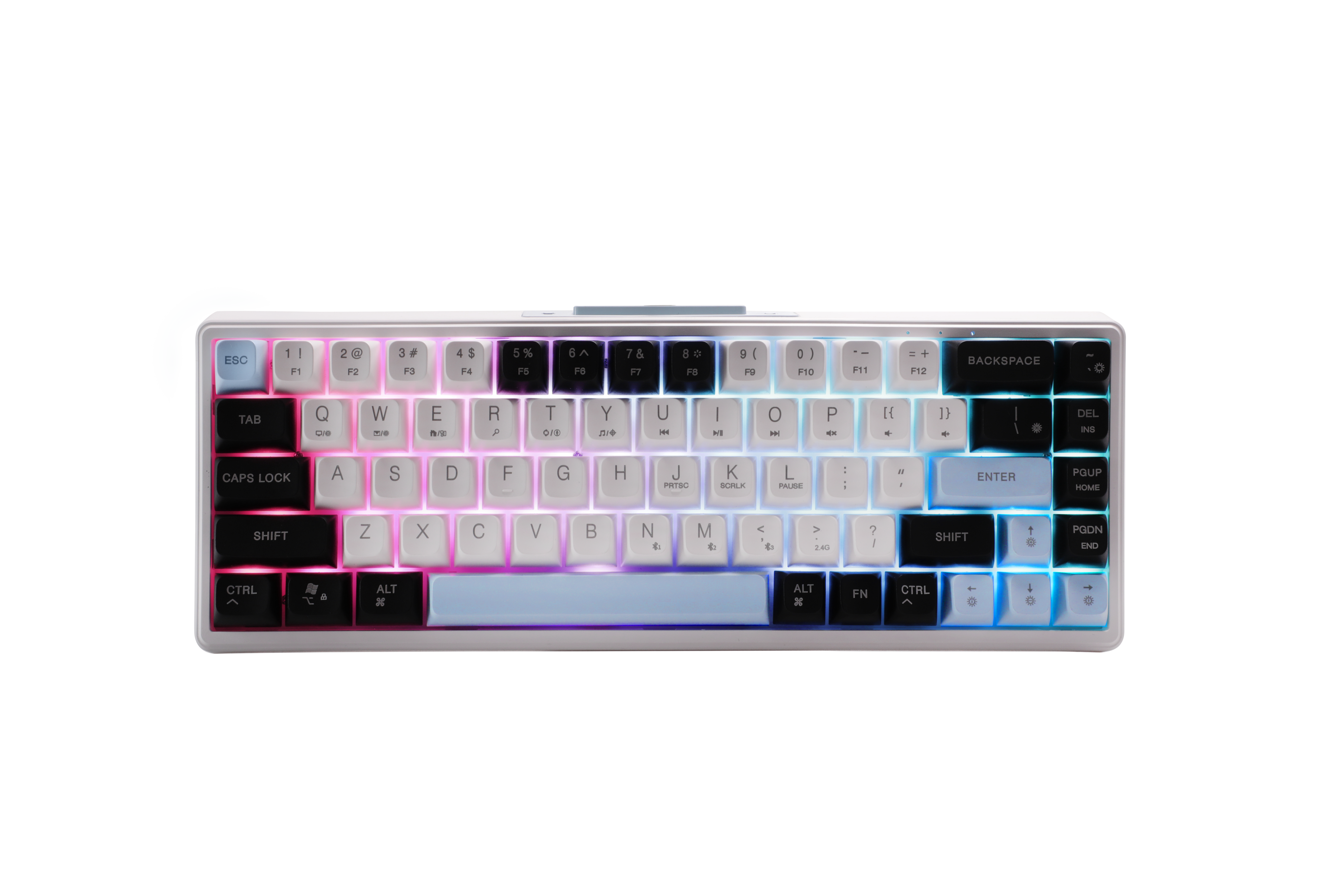 iCAN 68 key Wireless Tri-Mode RGB Gaming Keyboard Linear Switch