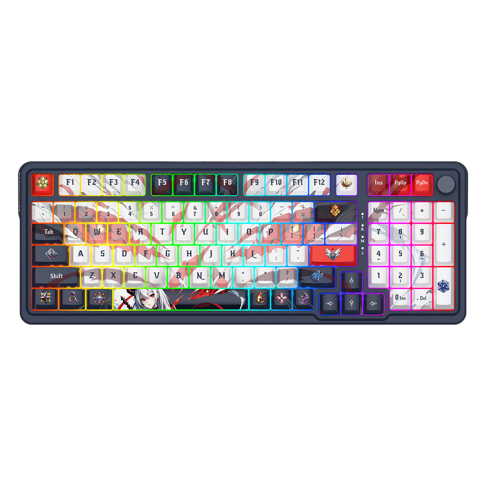 Redragon K686 Tri-Mode 98 Key RGB Mechanical Gaming Keyboard