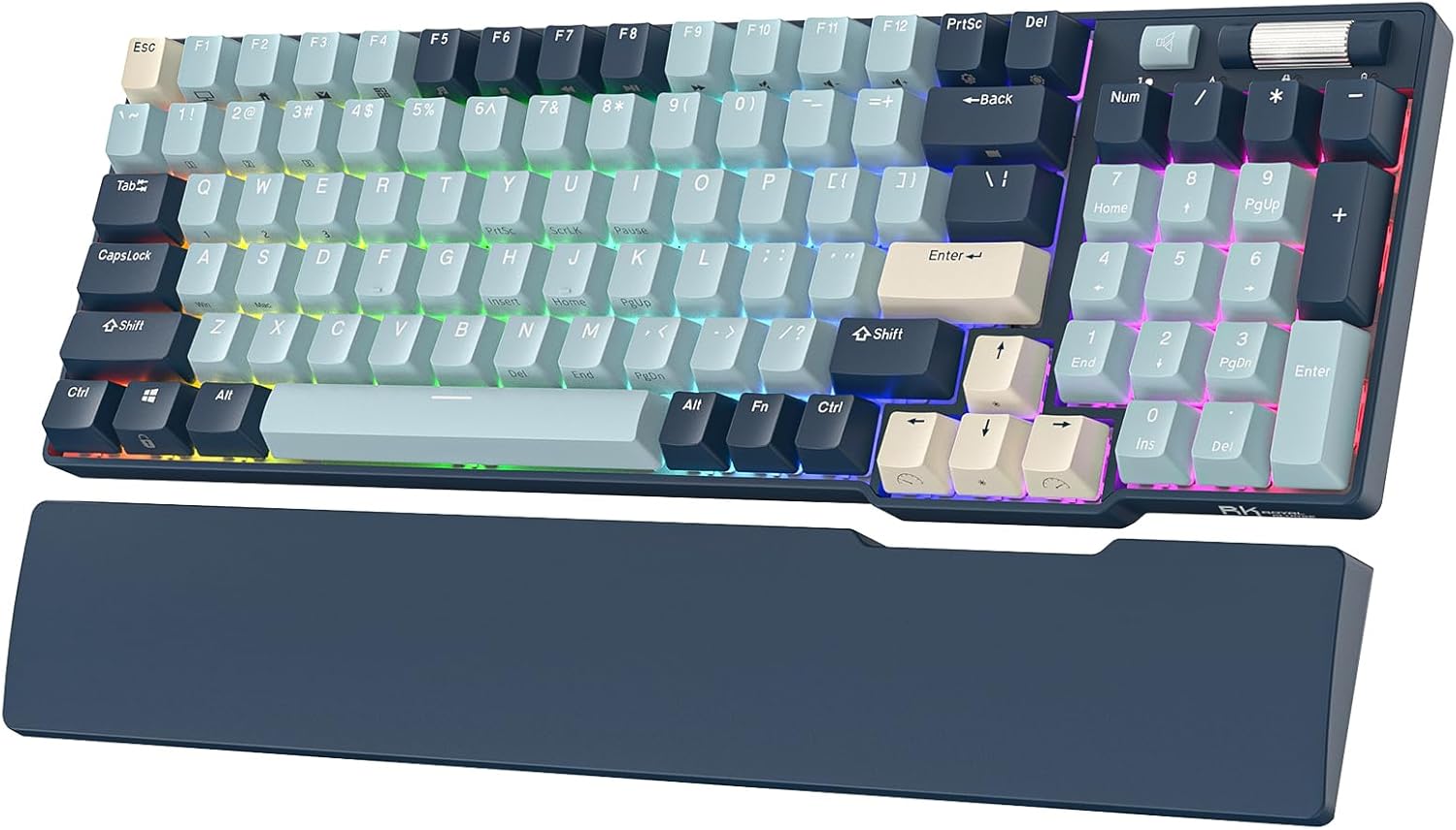 Clavier de jeu mécanique sans fil trimode RGB iCAN R96 96 touches