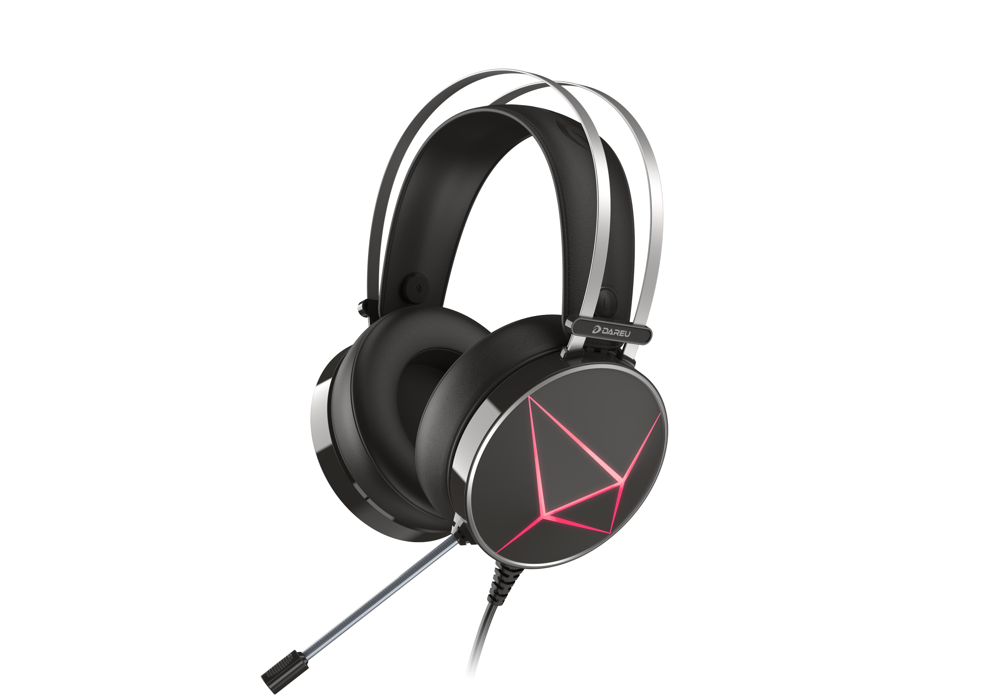 Dareu EH722X Black Noise Cancelling Headset with Mic