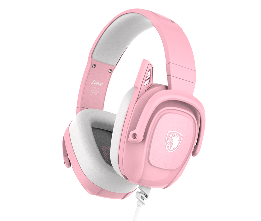 SADES SA-732 Pink Zpwoer Gaming Headset