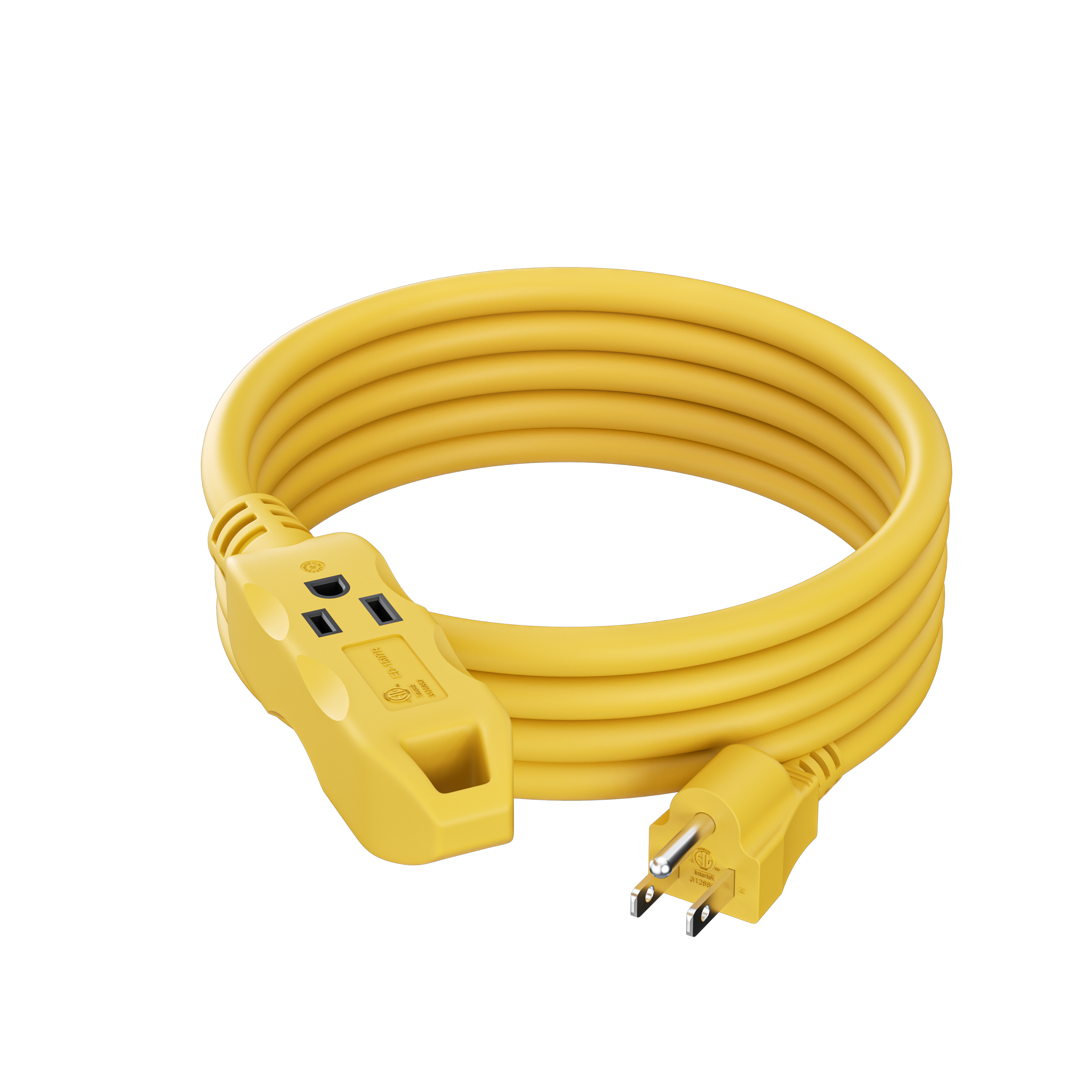 iCAN 3 Outlet 50Ft Outdoor Extension Cord