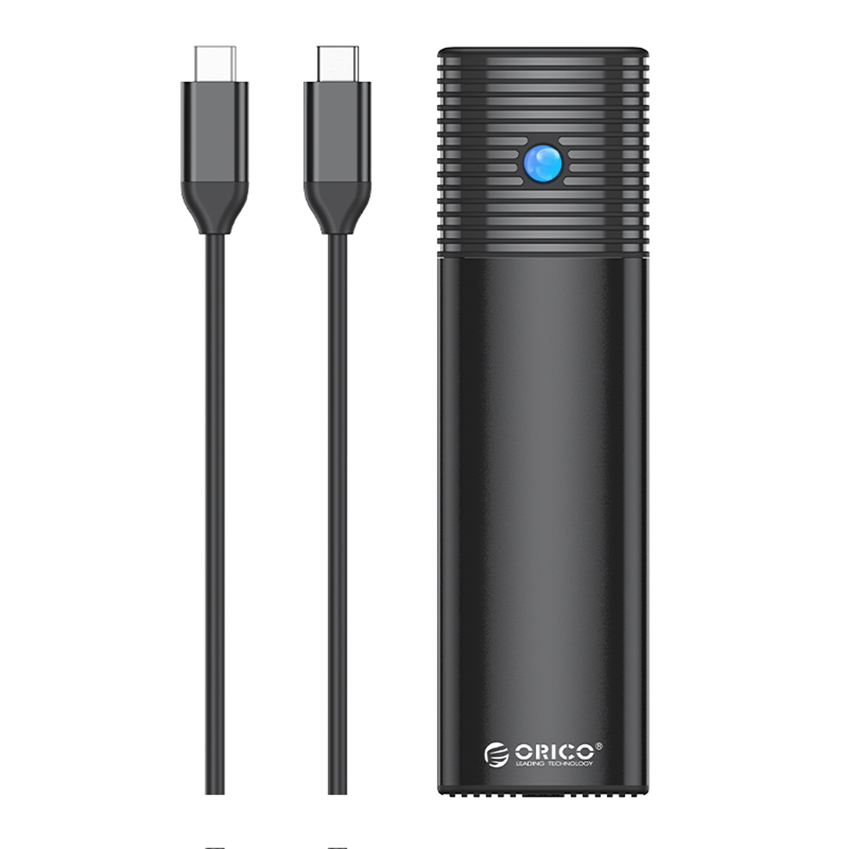 ORICO USB3.2 Gen2 USB-C M.2 NVMe SSD Enclosure (10Gbps) -  Black