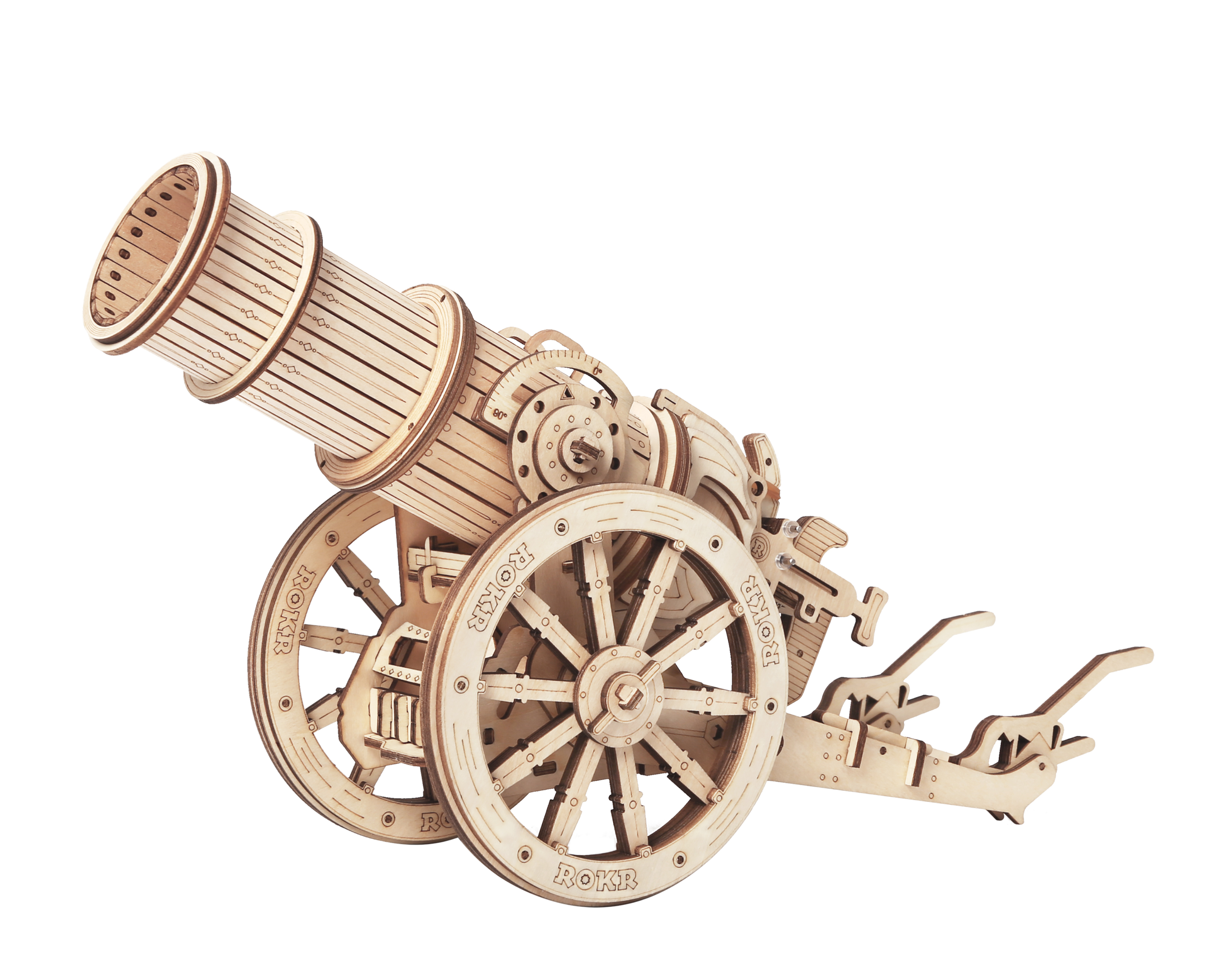 ROKR Wheeled Siege Artillery Epic War Series 3D Wooden Puzzle