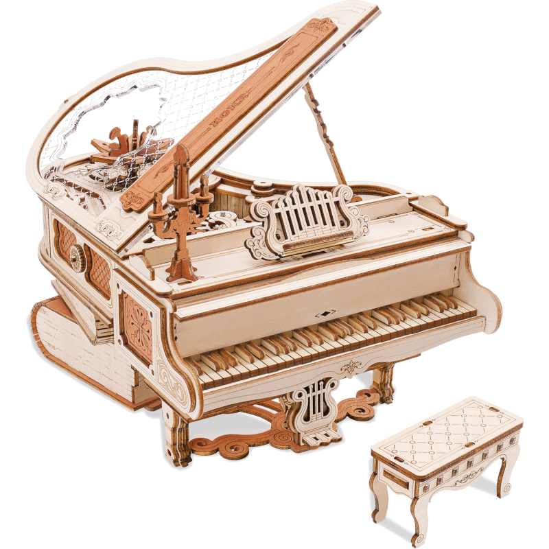 ROKR AMK81 Magic Piano 3D Wooden Puzzle