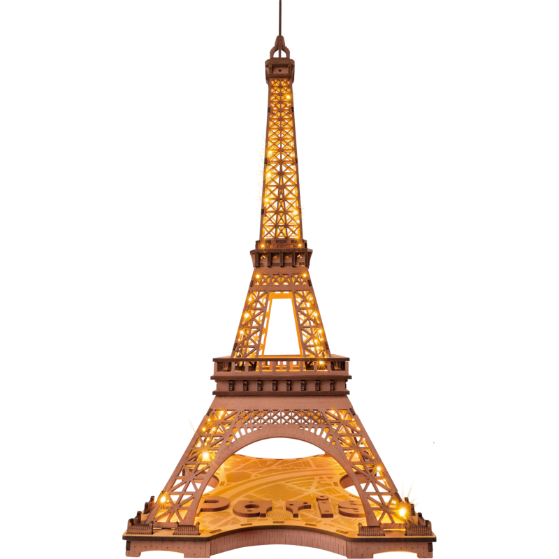 ROKR TGL01 Night of the Eiffel Tower  3D Wooden Puzzle