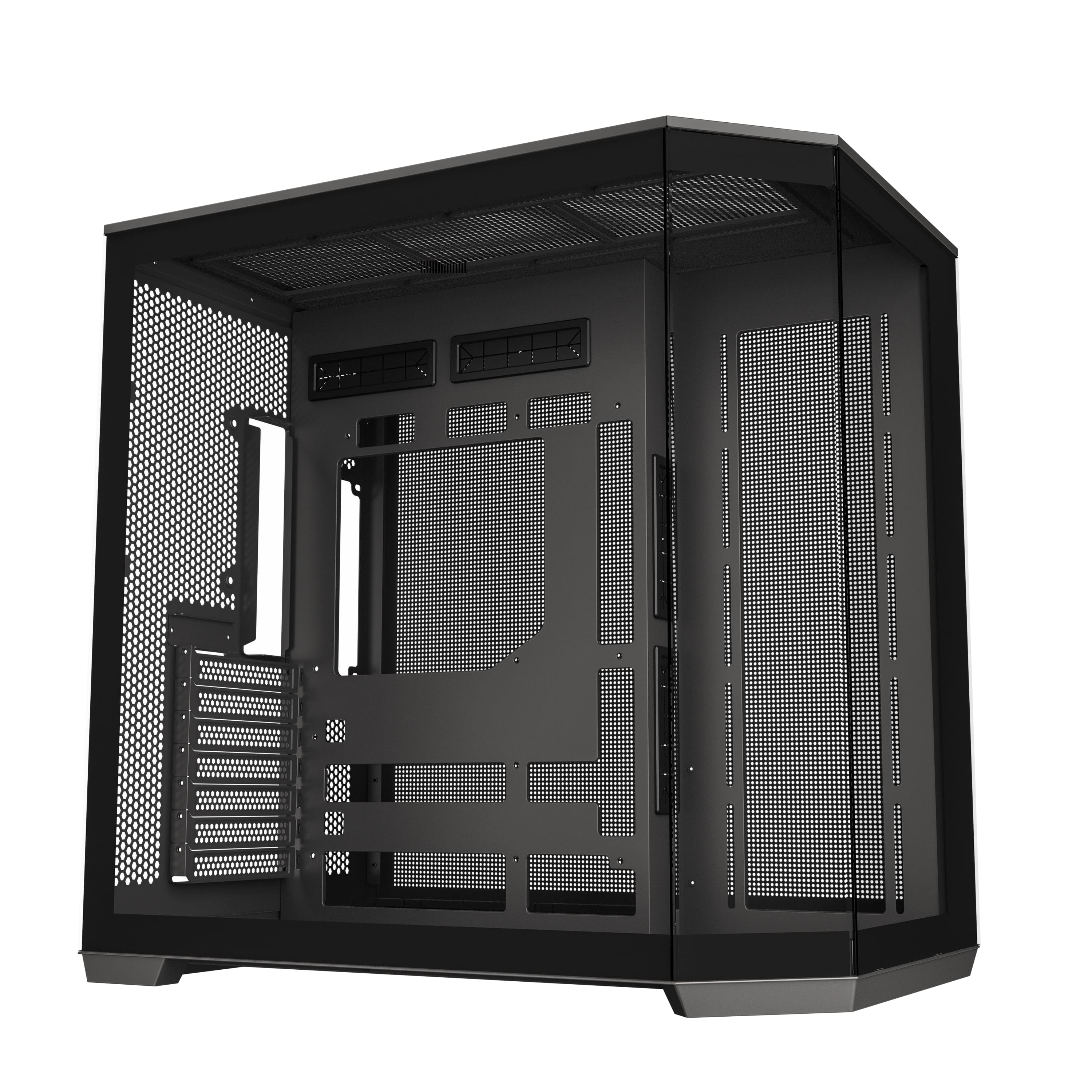ARMOURY D60 Tempered Glass Mid-tower, Black