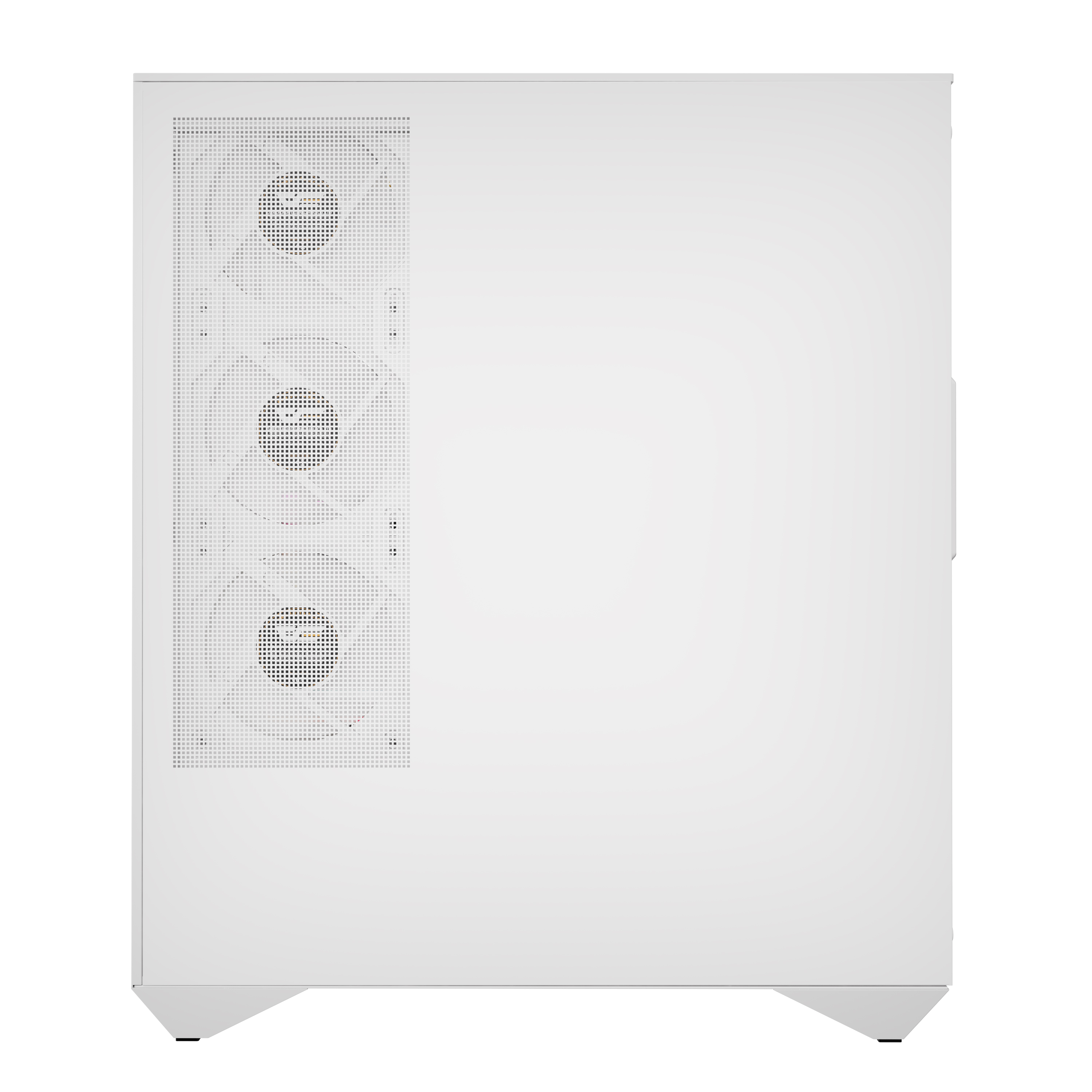 Boîtier PC ATX de luxe DarkFlash DY460, 4 ventilateurs ARGB inclus, blanc
