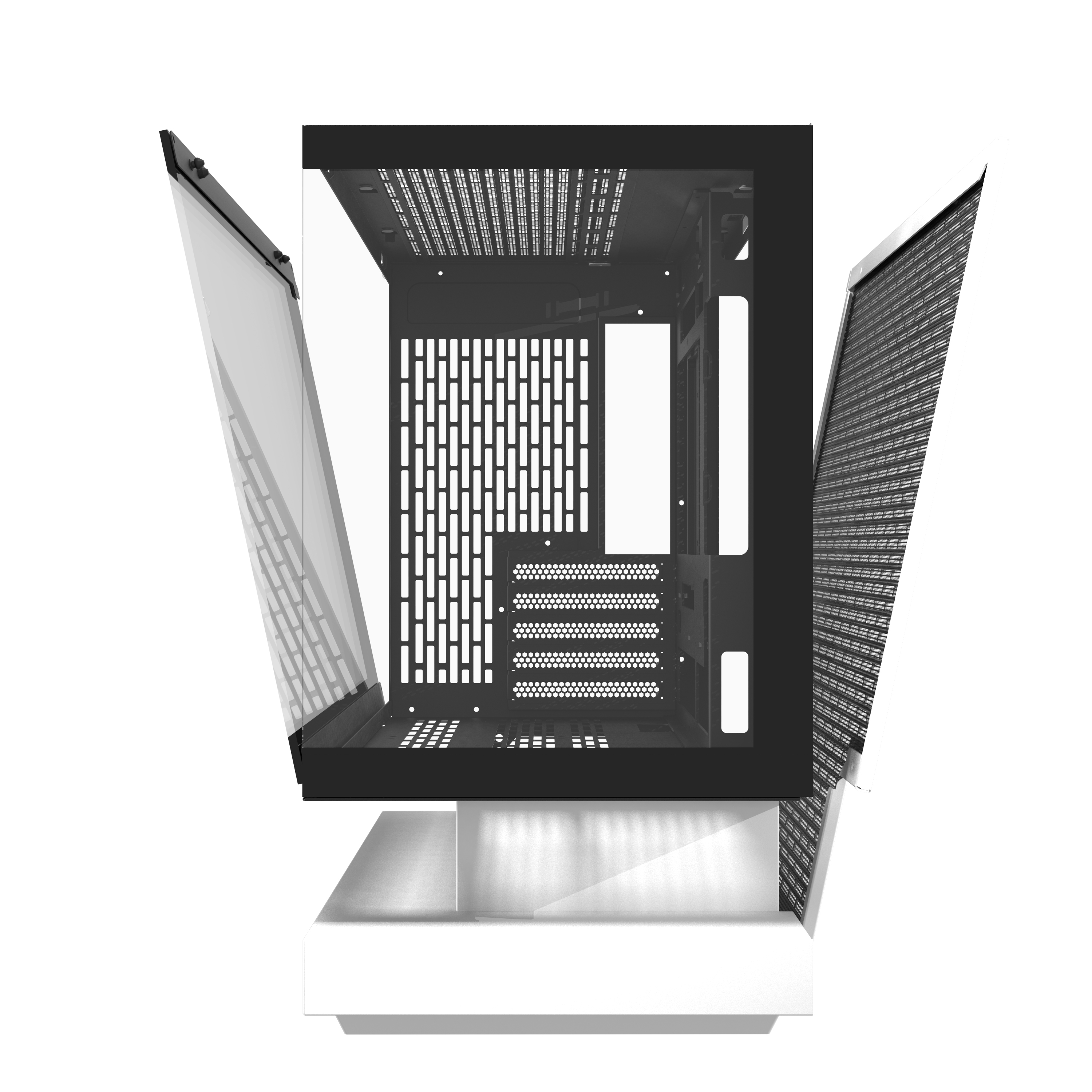 DarkFlash F1  FLOATRON M-ATX PC CASE  White(Open Box)