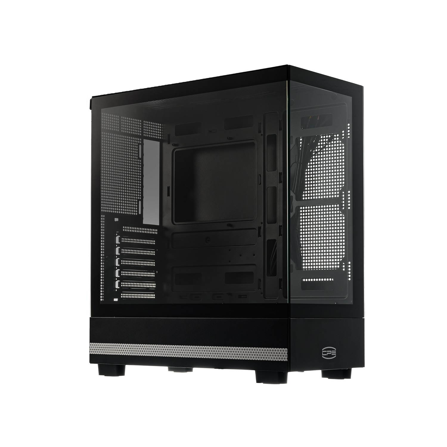 PCCOOLER C3Q500 ATX Panoramic Case,Compatible with 420mm Flagship GPUs