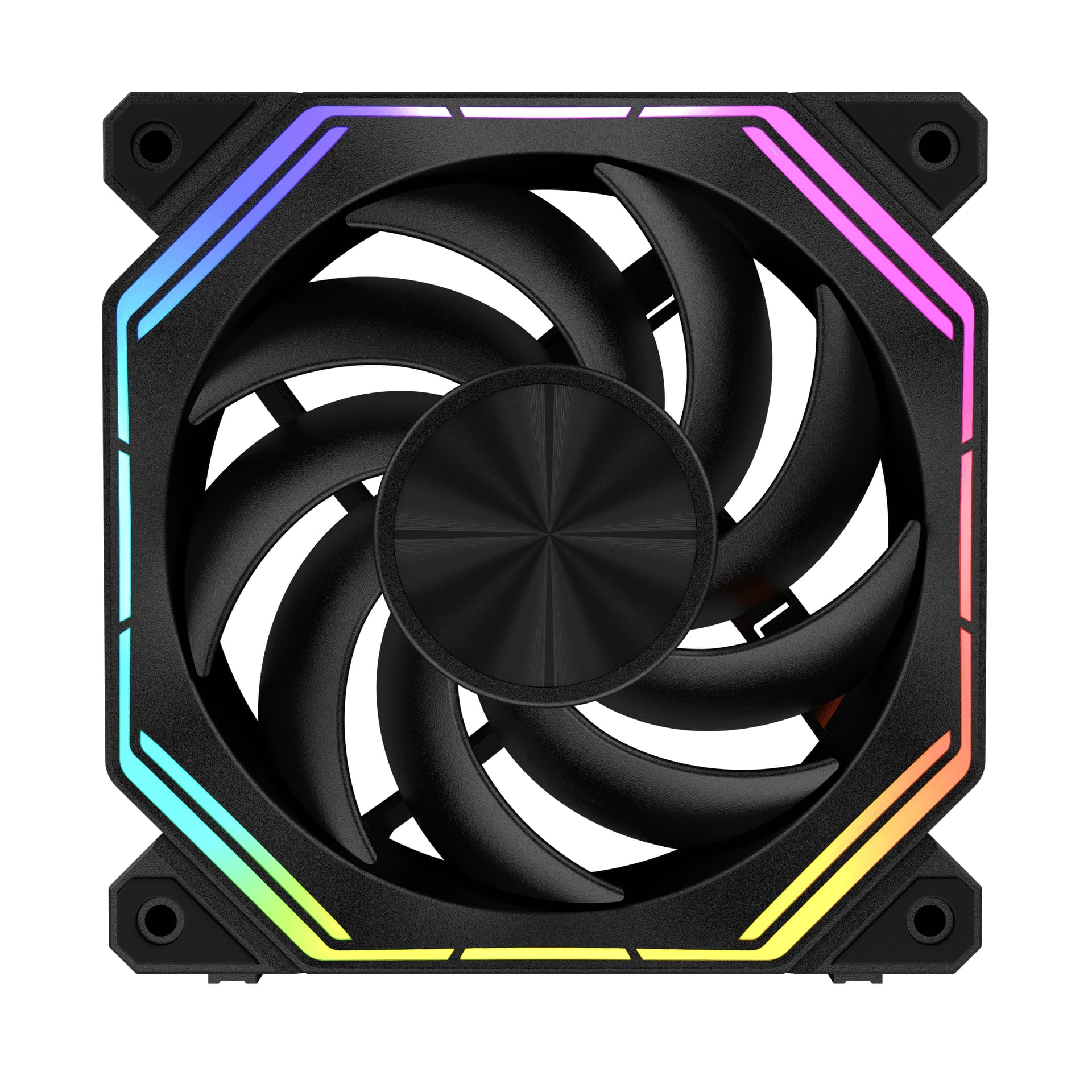 DarkFlash INF34 A-RGB Cooling Fan, 1 Pack, Black