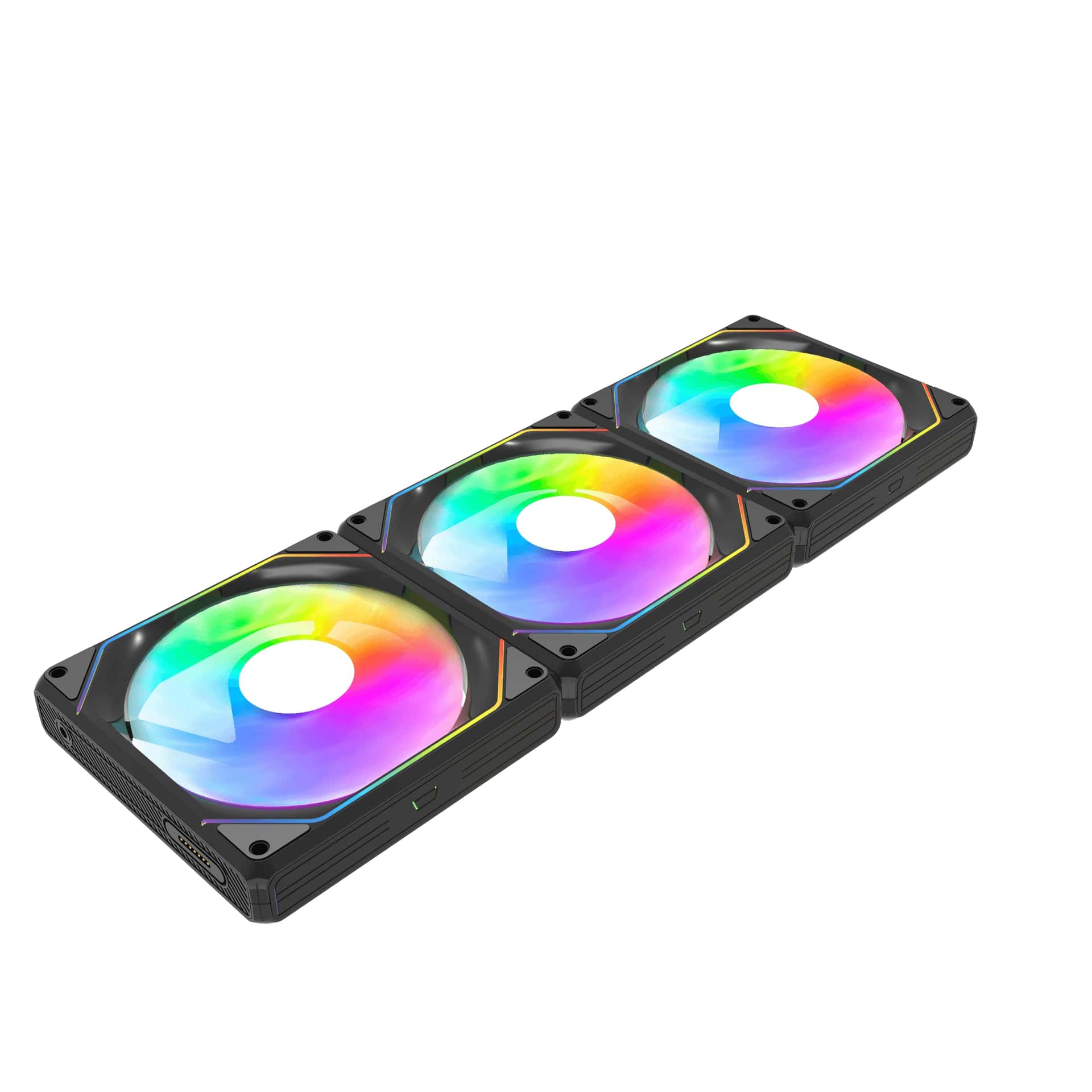 DarkFlash 120 mm Régulier Ventilateur  Noir(Open Box)