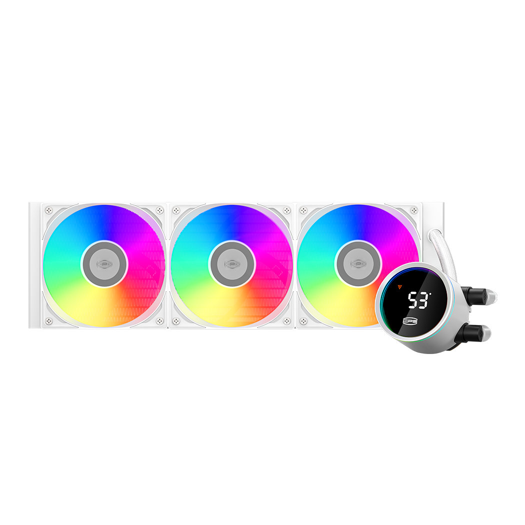 Refroidisseur liquide pour processeur PCCOOLER DA360 PRO ARGB, refroidissement par eau tout-en-un 360 mm