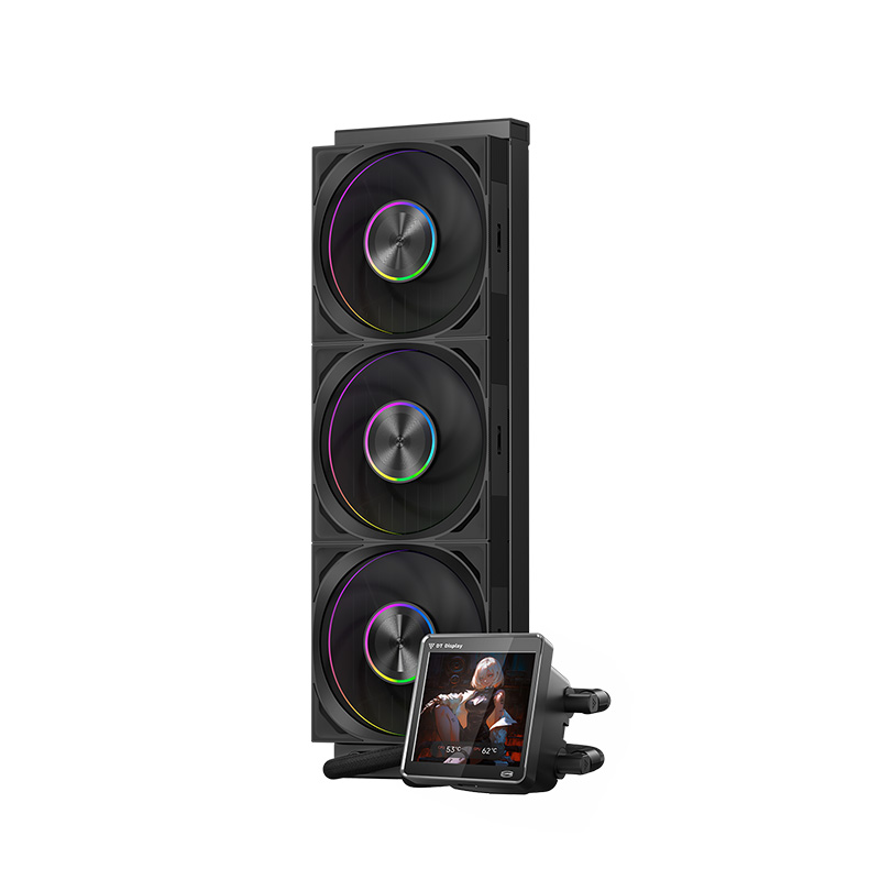 PCCOOLER CPS DT360 Highperformance CPU Cooler Magnetic 3.4"IPS Display(Open Box)