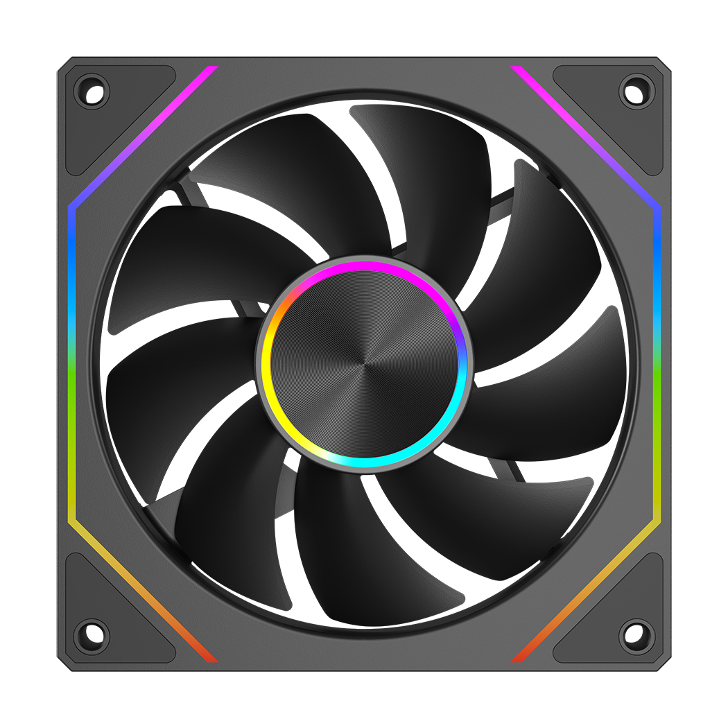 PCCOOLER CPS FG120 ARGB FAN , 800-1800 RPM,  120 mm
