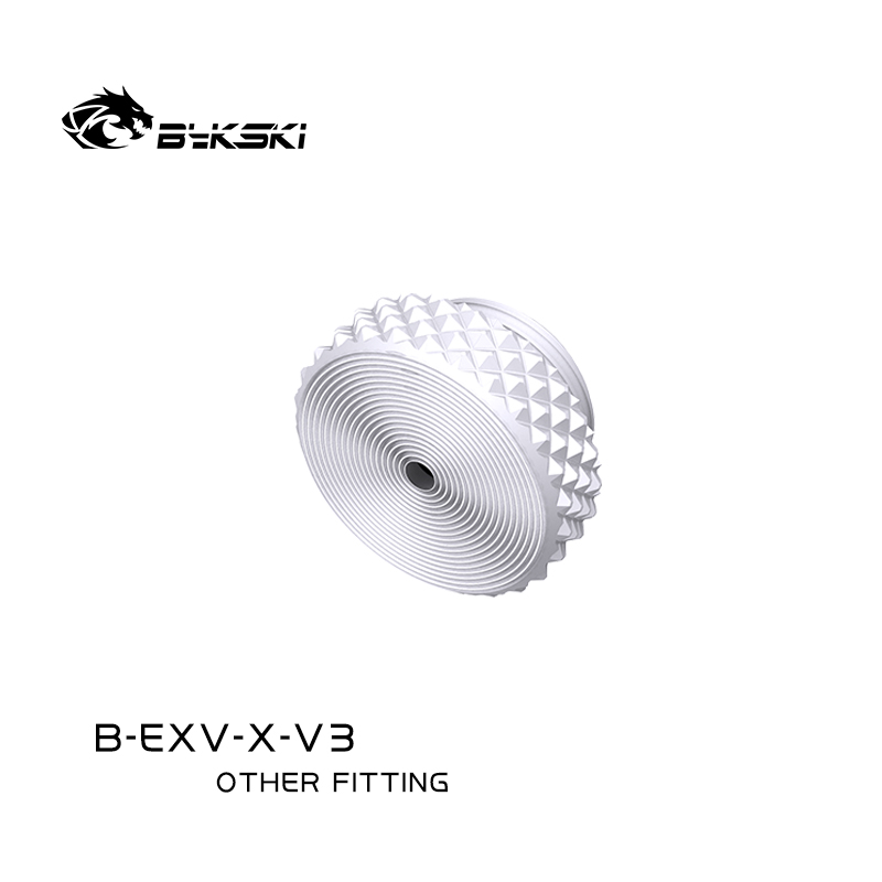 Bykski G 1/4in Pressure Exhaust Port Cap for Custom Water Cooling