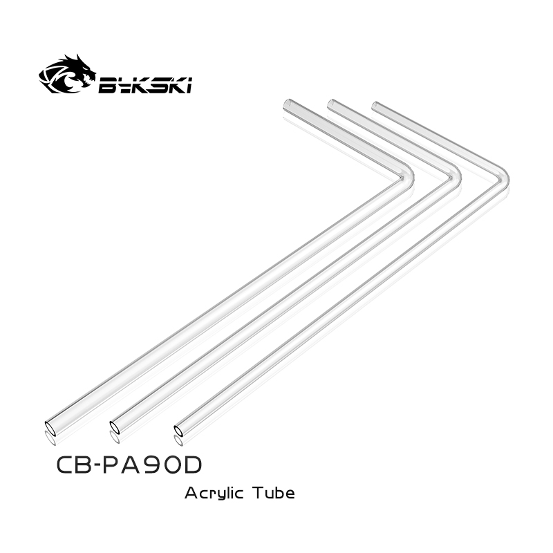 Bykski CB-PA90D-14 90 Degree Bended Acrylic PMMA Hard Tube