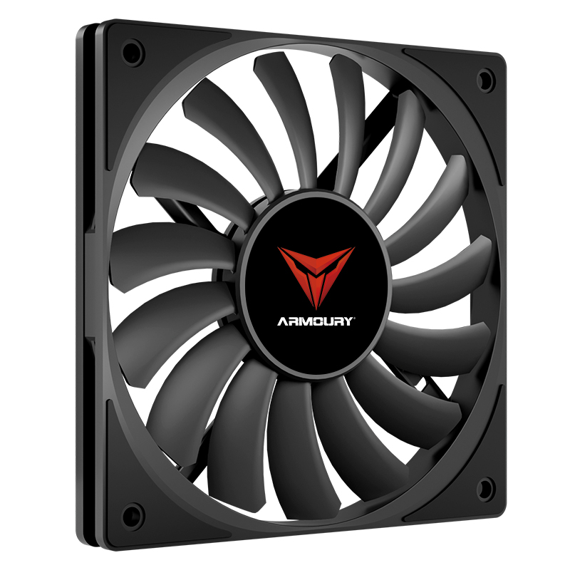 ARMOURY 12012 Fan mince, Fan Maglev, noir