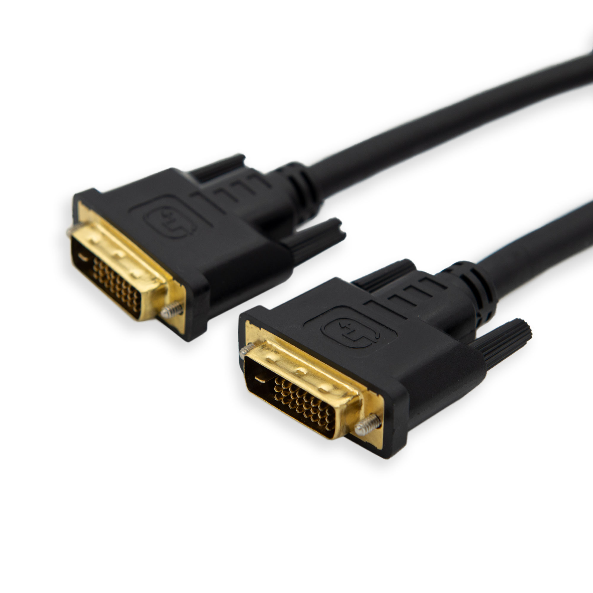 iCAN DVI to DVI (DVI-D), Digital Dual Link 24 pin, Male to Male, 6FT
