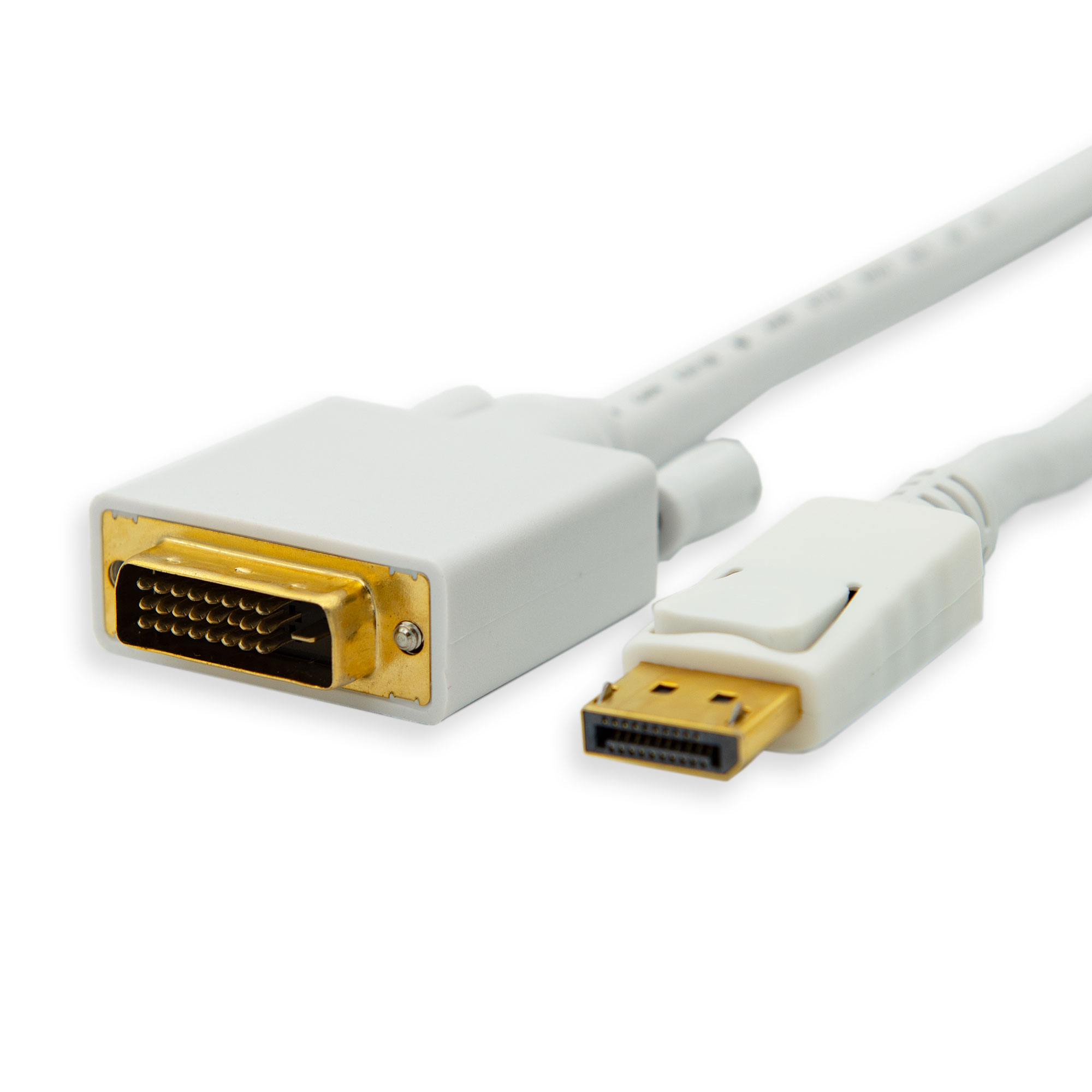 Câble vidéo iCAN DisplayPort vers DVI-D, mâle vers mâle, 6 pieds