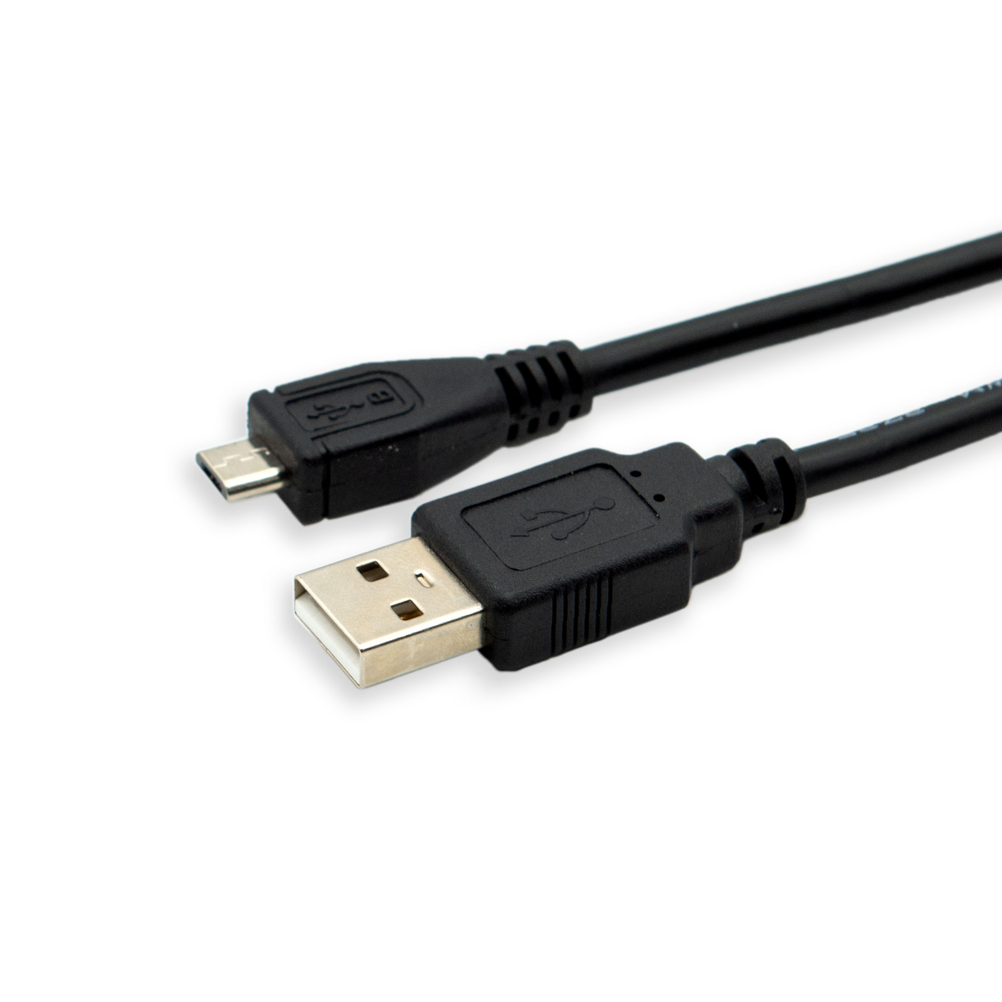iCAN USB 2.0 Type-A Male to Micro B Male Cable, 2.1A, 15ft