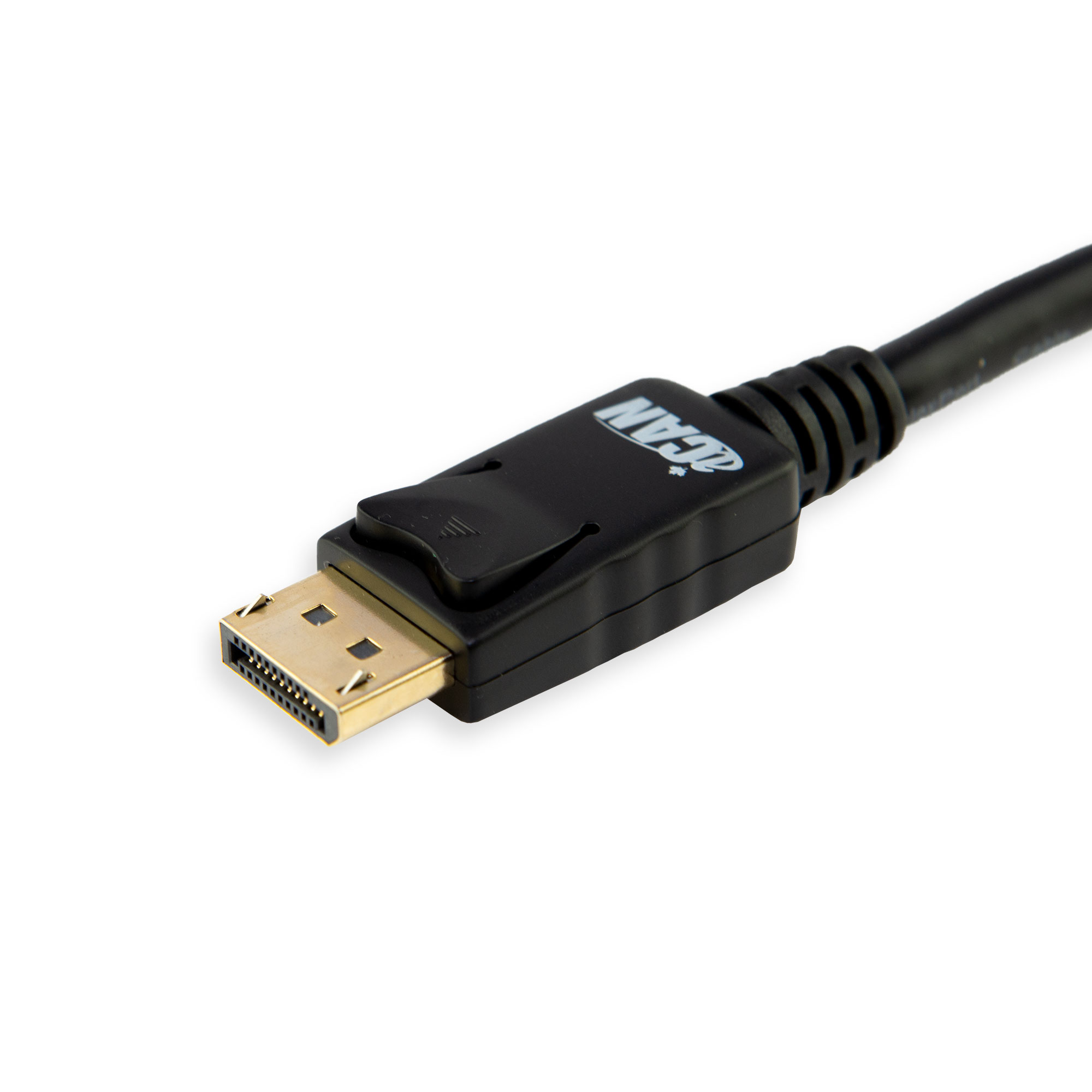 iCAN DisplayPort 1.2 Cable, Male to Male, 3FT, Black