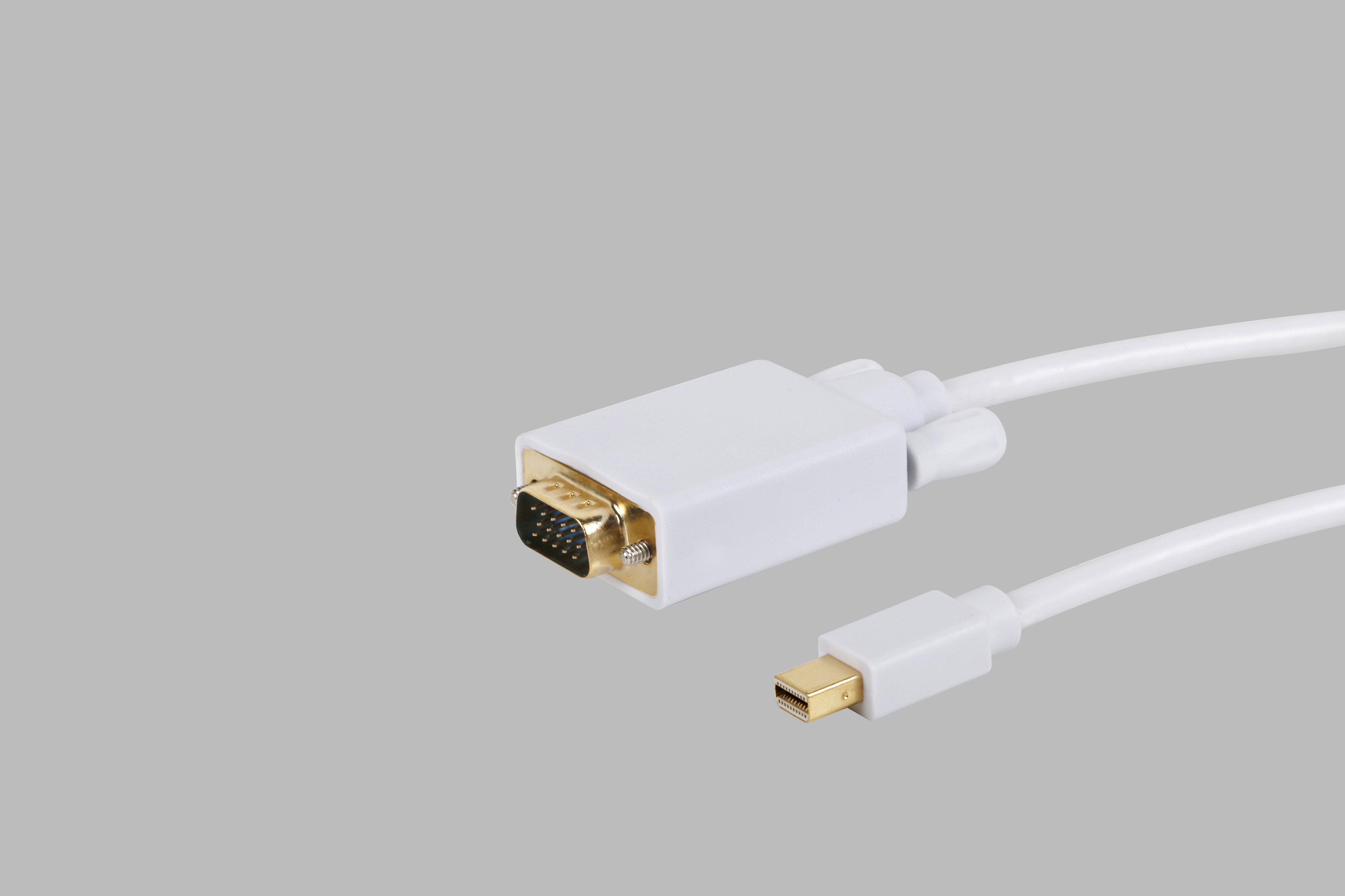 Câble plaqué or iCAN Mini Displayport vers SVGA 32AWG - 6 pi