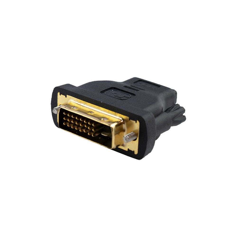 Adaptateur HDMI vers DVI iCAN Premium, femelle vers mâle, plaqué or