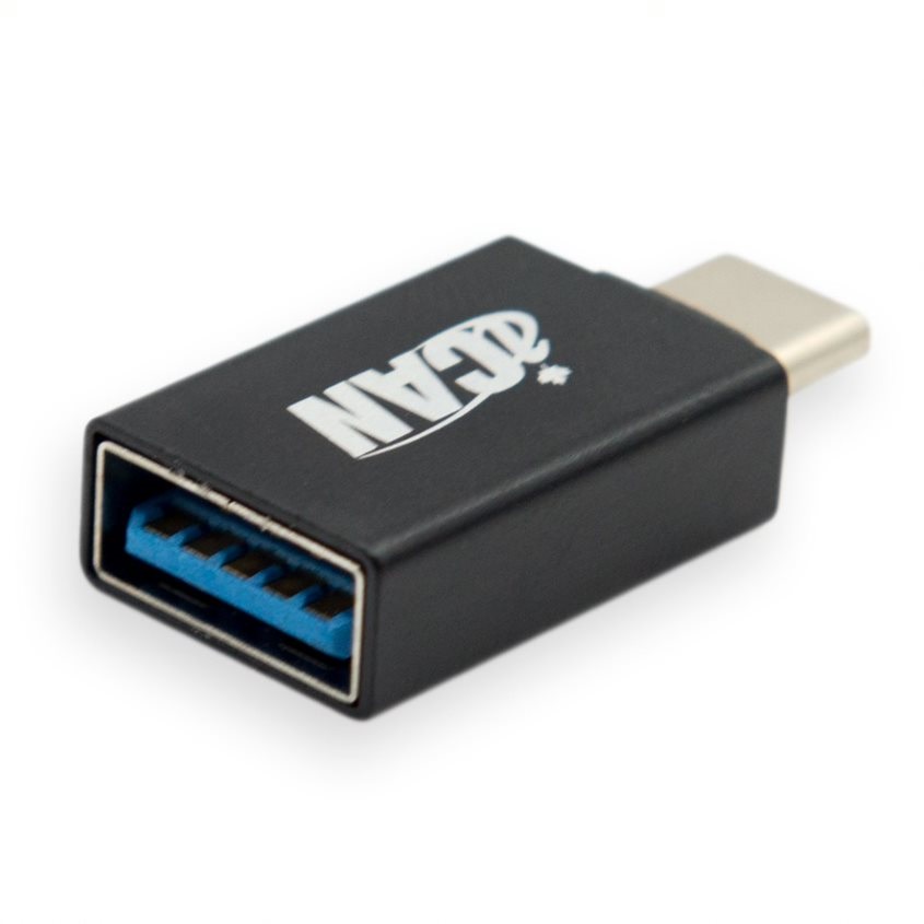 iCAN Type C to USB 3.0 Adapter, Black(Open Box)