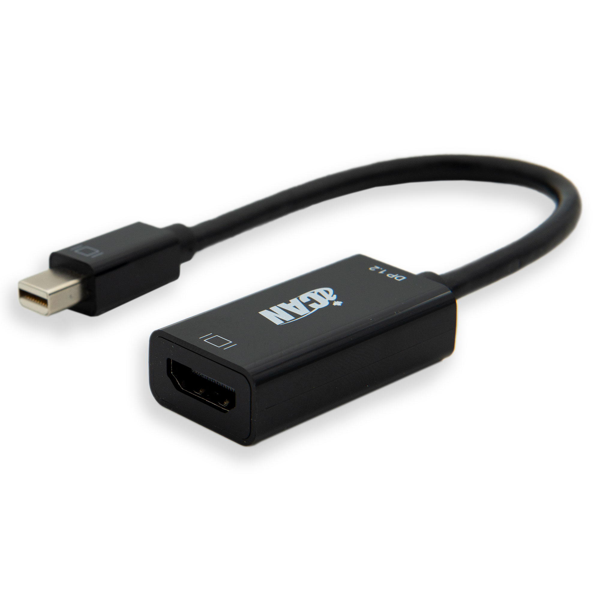 iCAN Passive Mini DisplayPort 1.2 to HDMI 4K x 2K Adapter, M/F, Black(Open Box)