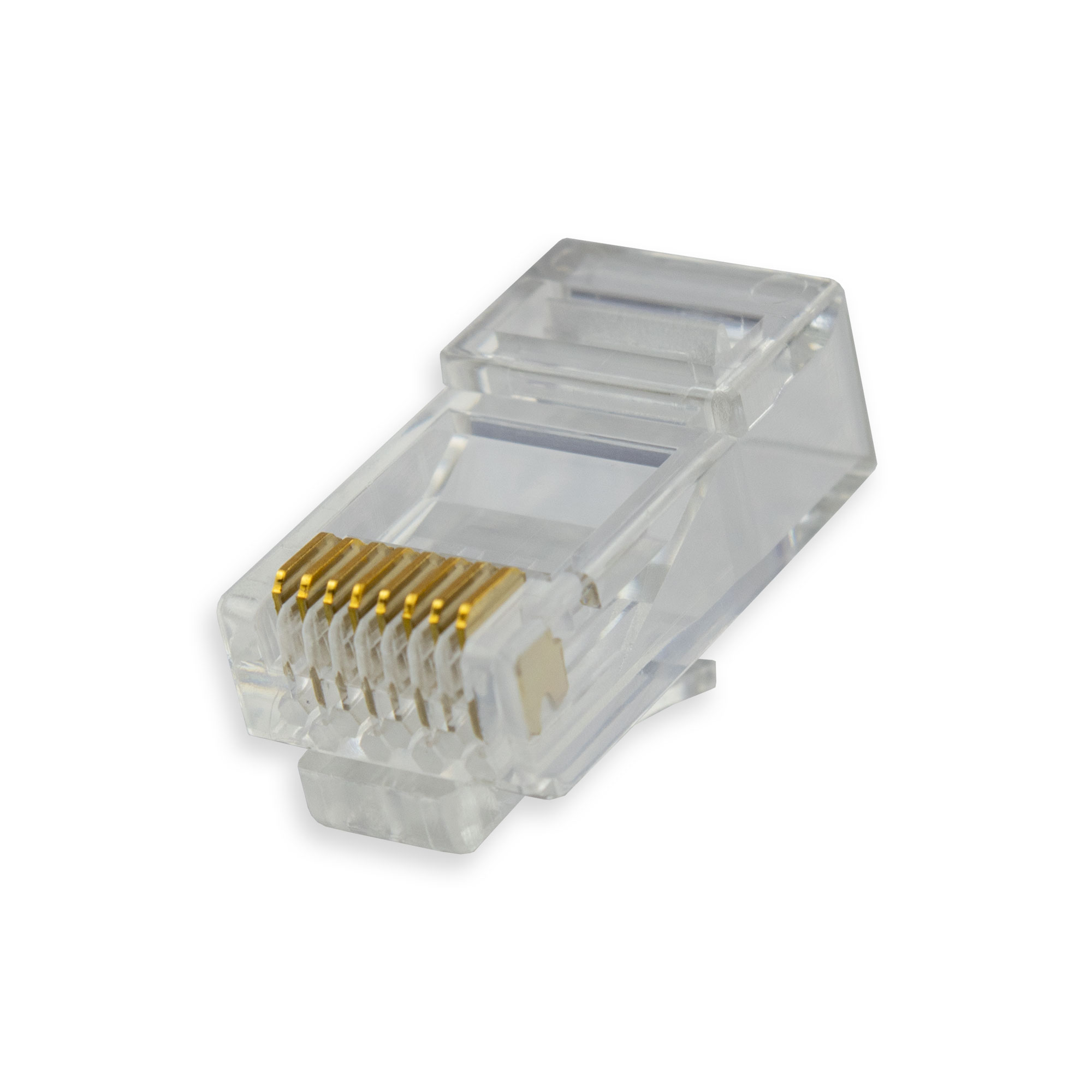 iCAN RJ45 Cat6 / Cat5 50u Connector Plugs - 100 pcs