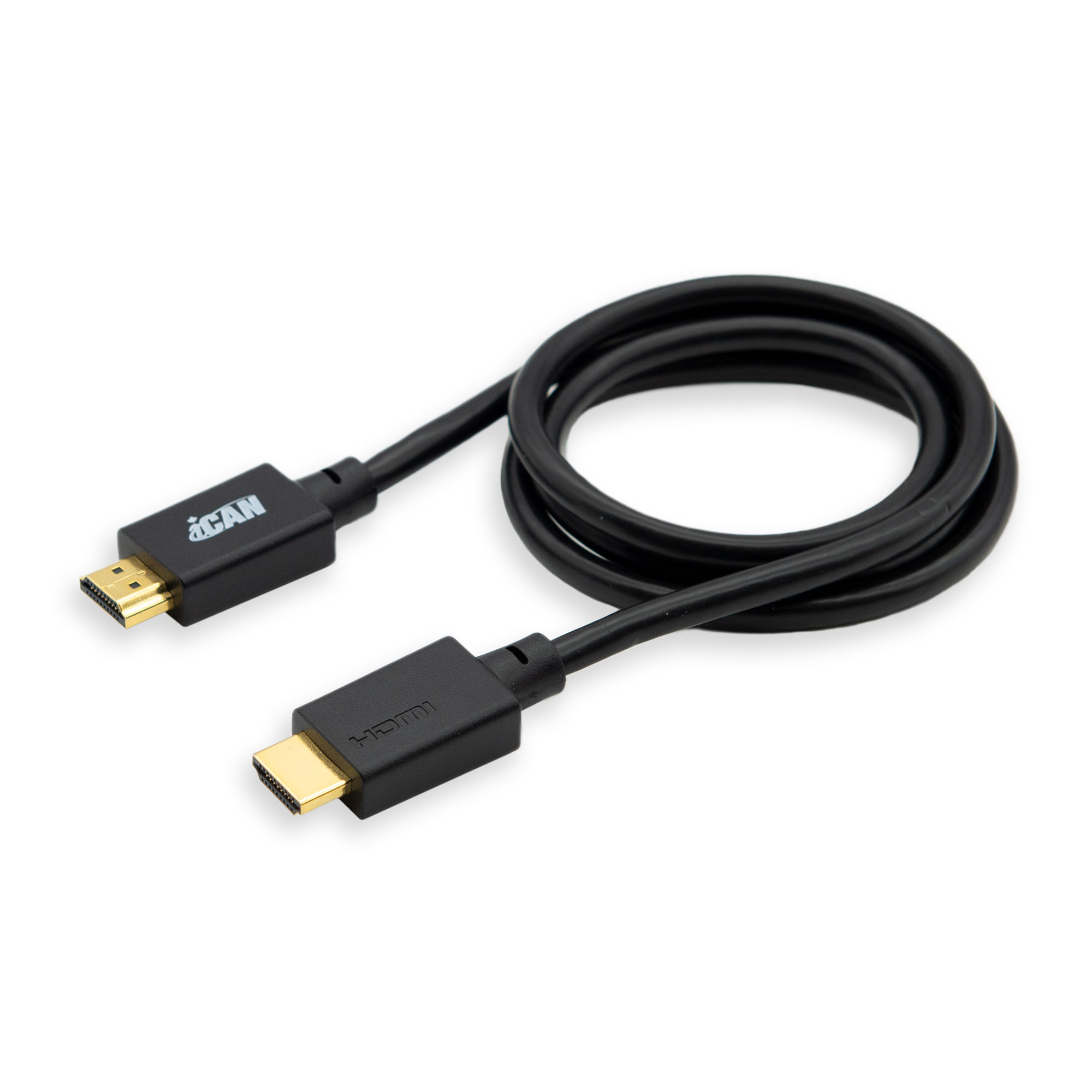 iCAN HDMI 30AWG Version 2.1, 8K, 48 Gbits/s, M/M, 1M, Noir