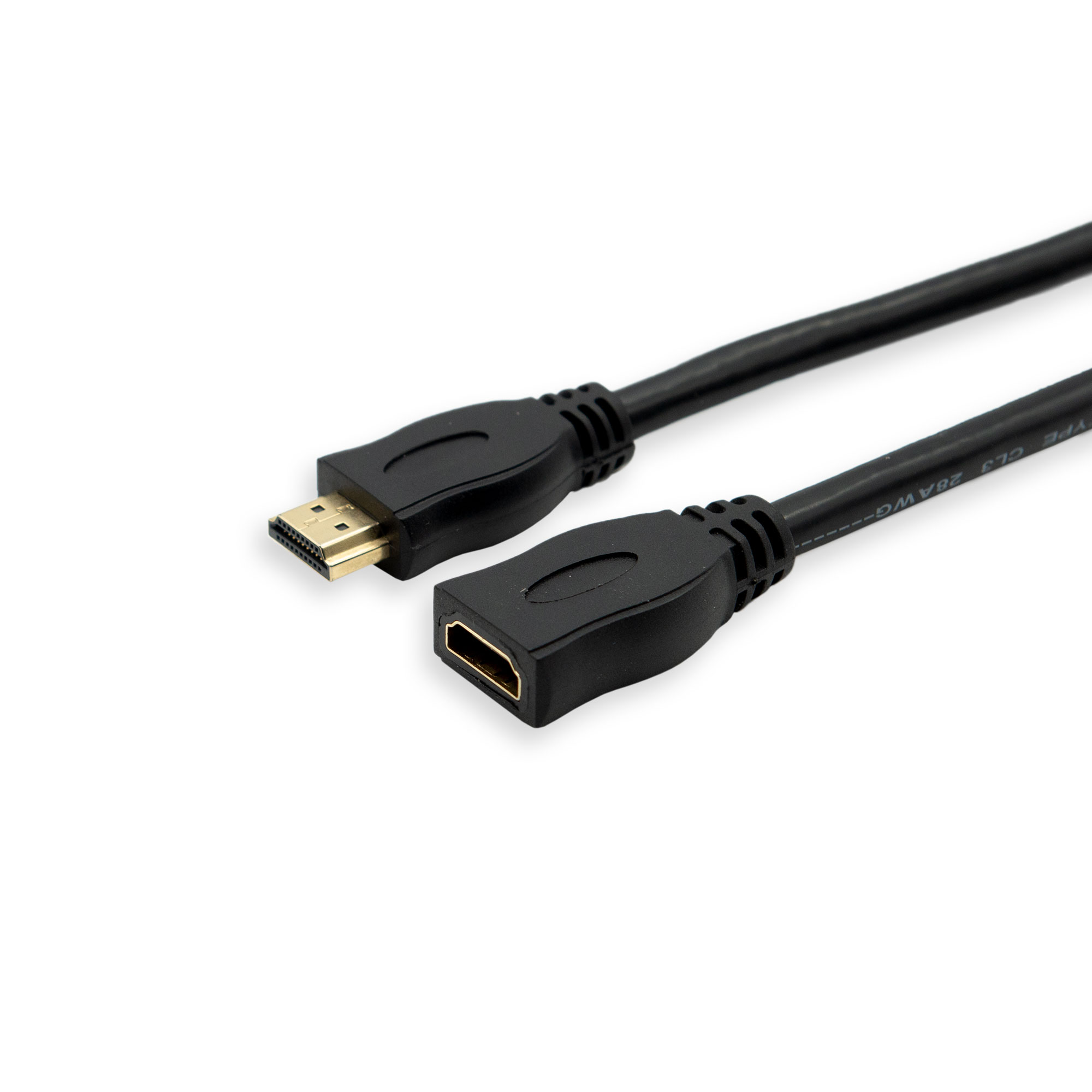 iCAN HDMI 4K@60Hz, 3D LAN Heavy Duty, mâle vers femelle, câble d'extension, 10FT