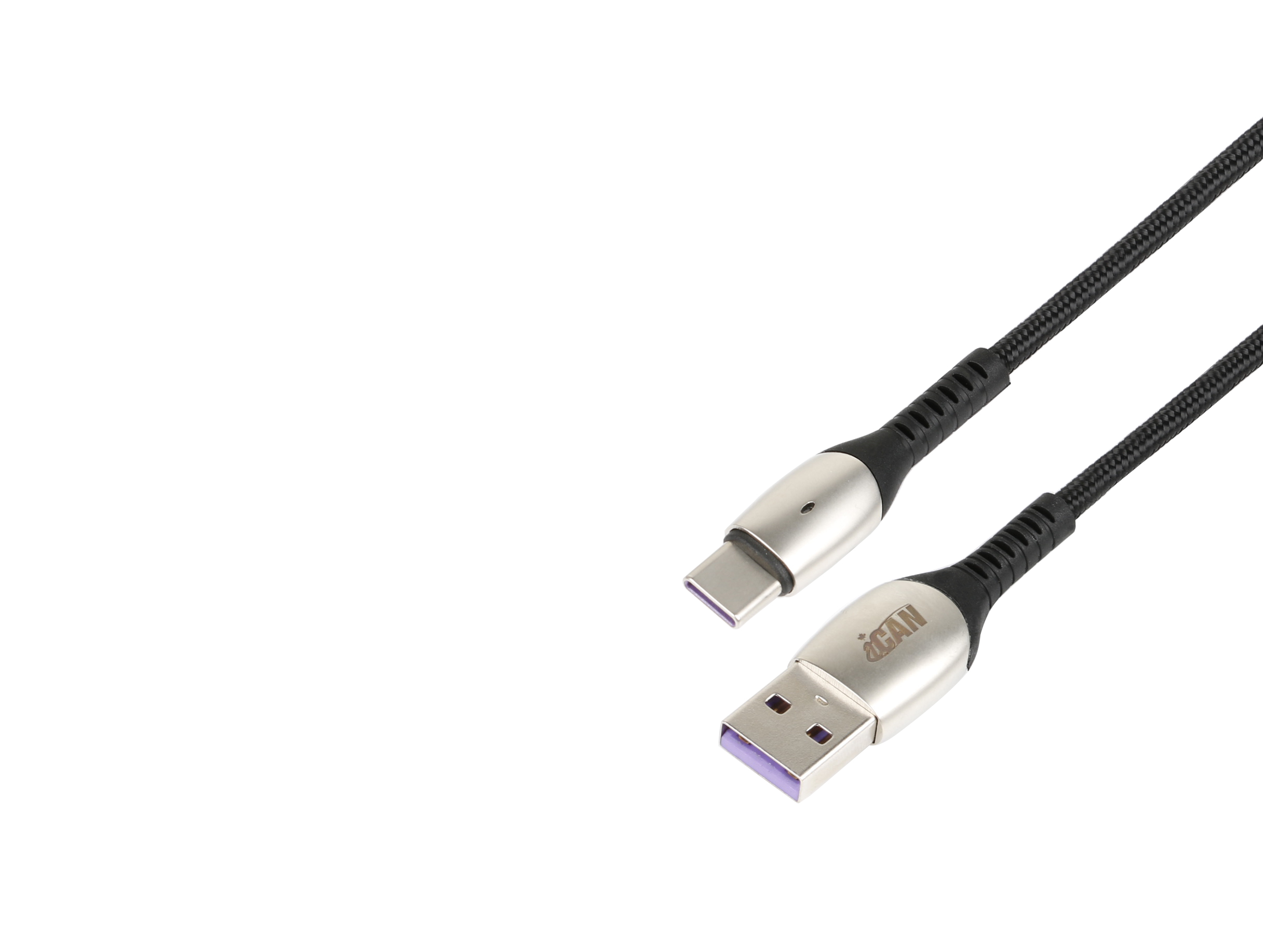 Câble iCAN USB 2.0 Type-A Mâle vers Type-C Mâle, 15W, 6 pieds