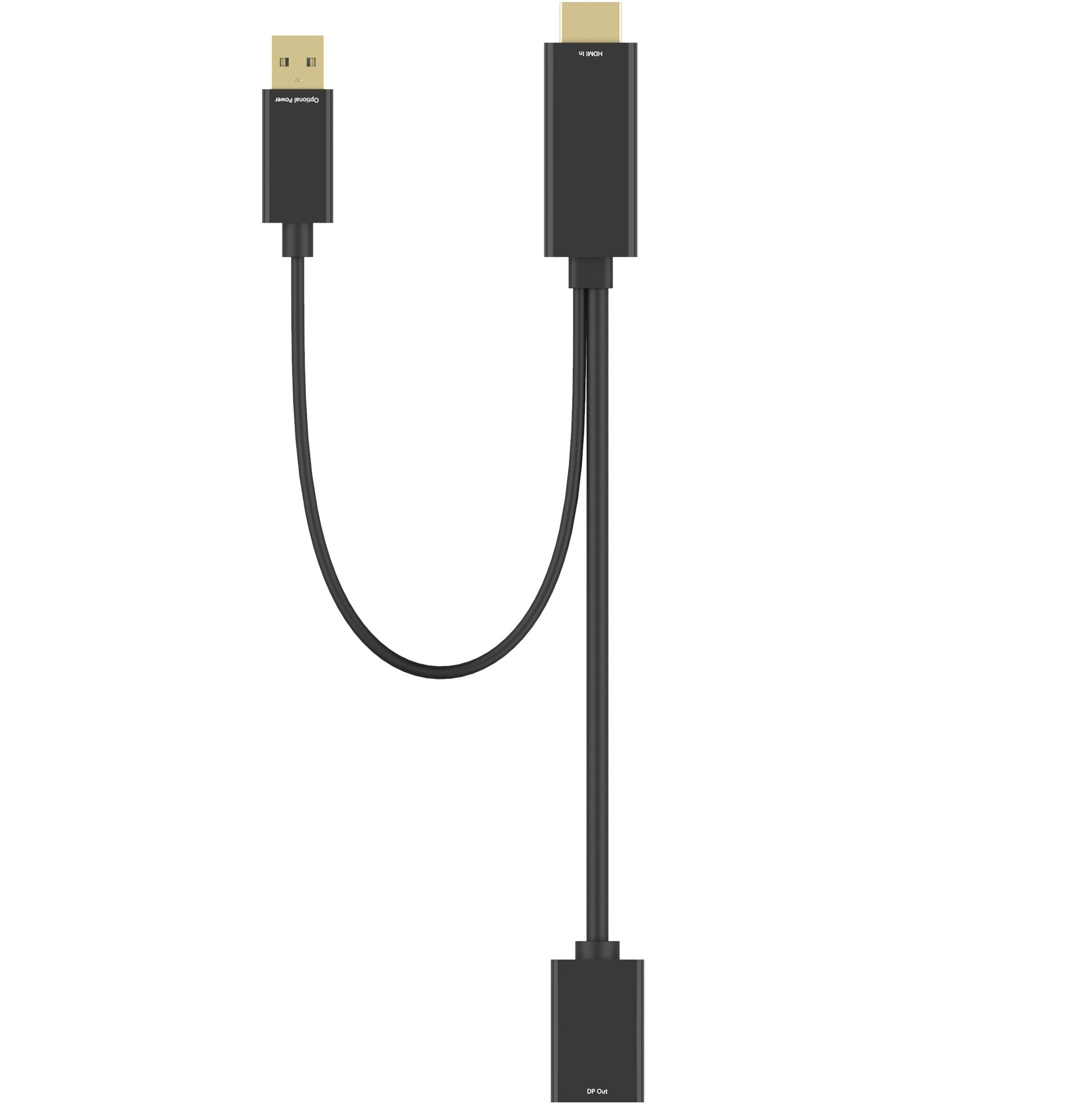 iCAN HDMI to DisplayPort, Male to Female, 4K@60Hz, Adapter