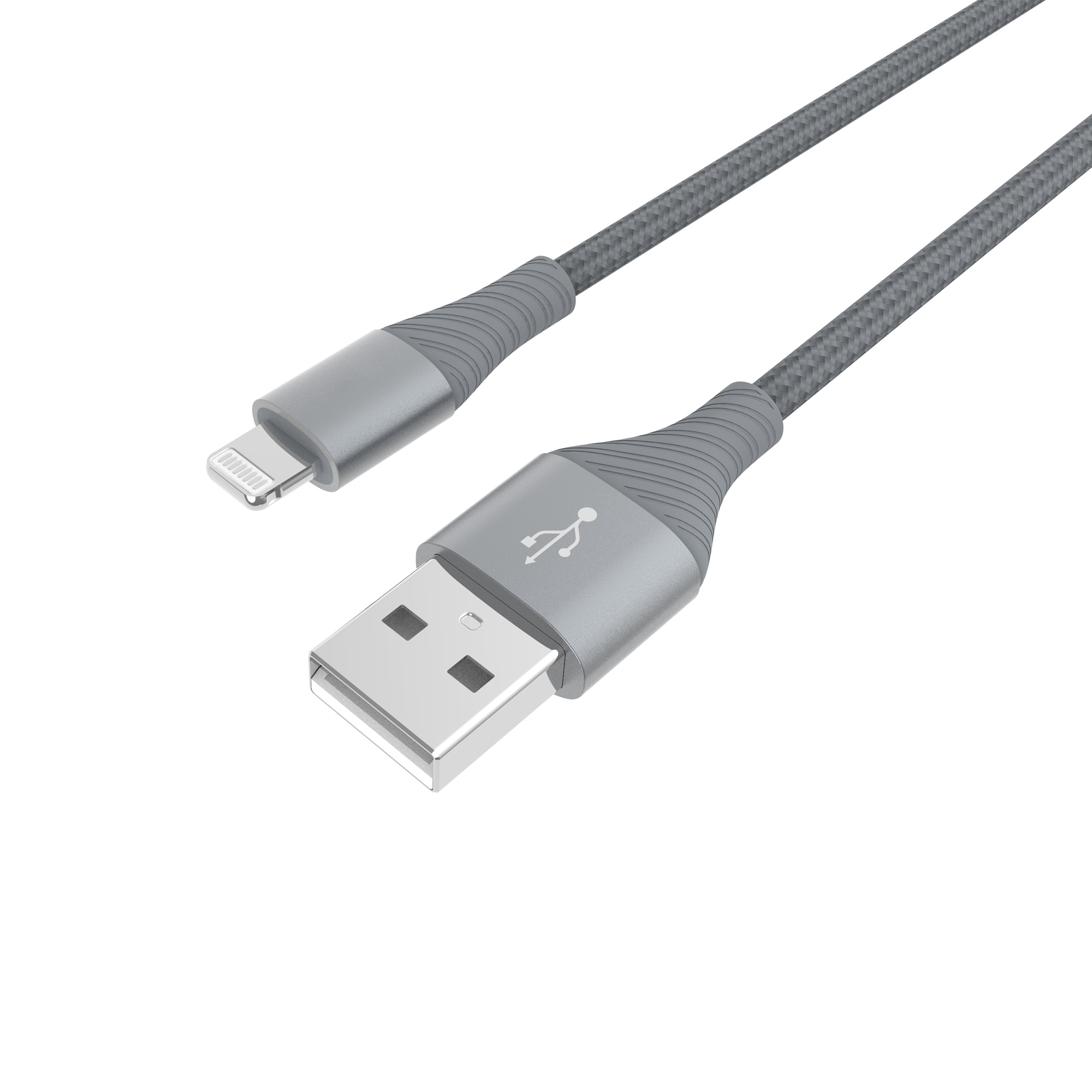 Câble iCAN USB 2.0 Type-A Mâle vers Lightning Mâle, 5V/2.4A, 4 pieds