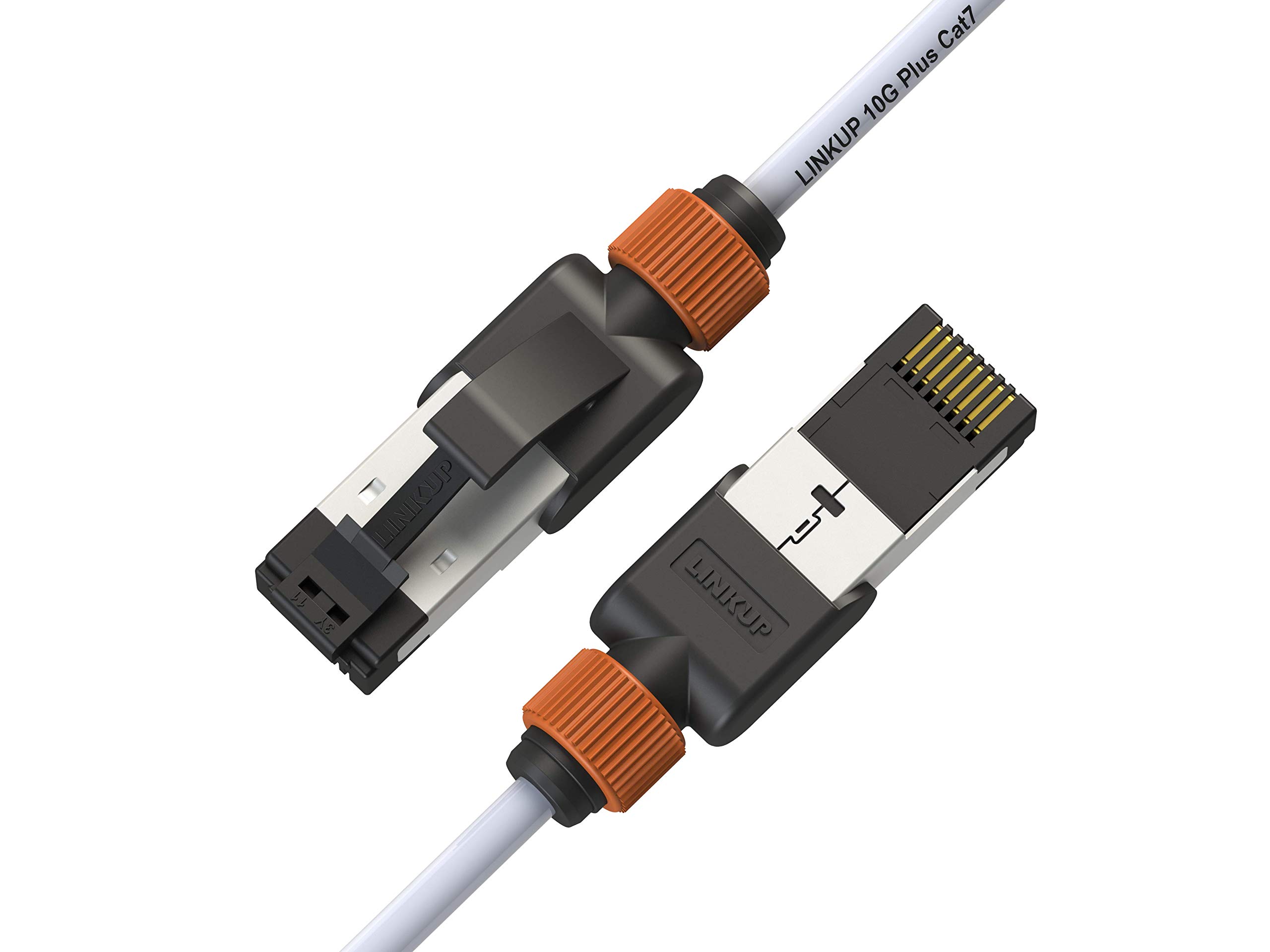 Câble Ethernet iCAN Cat7 30AWG - 3 pi, blanc